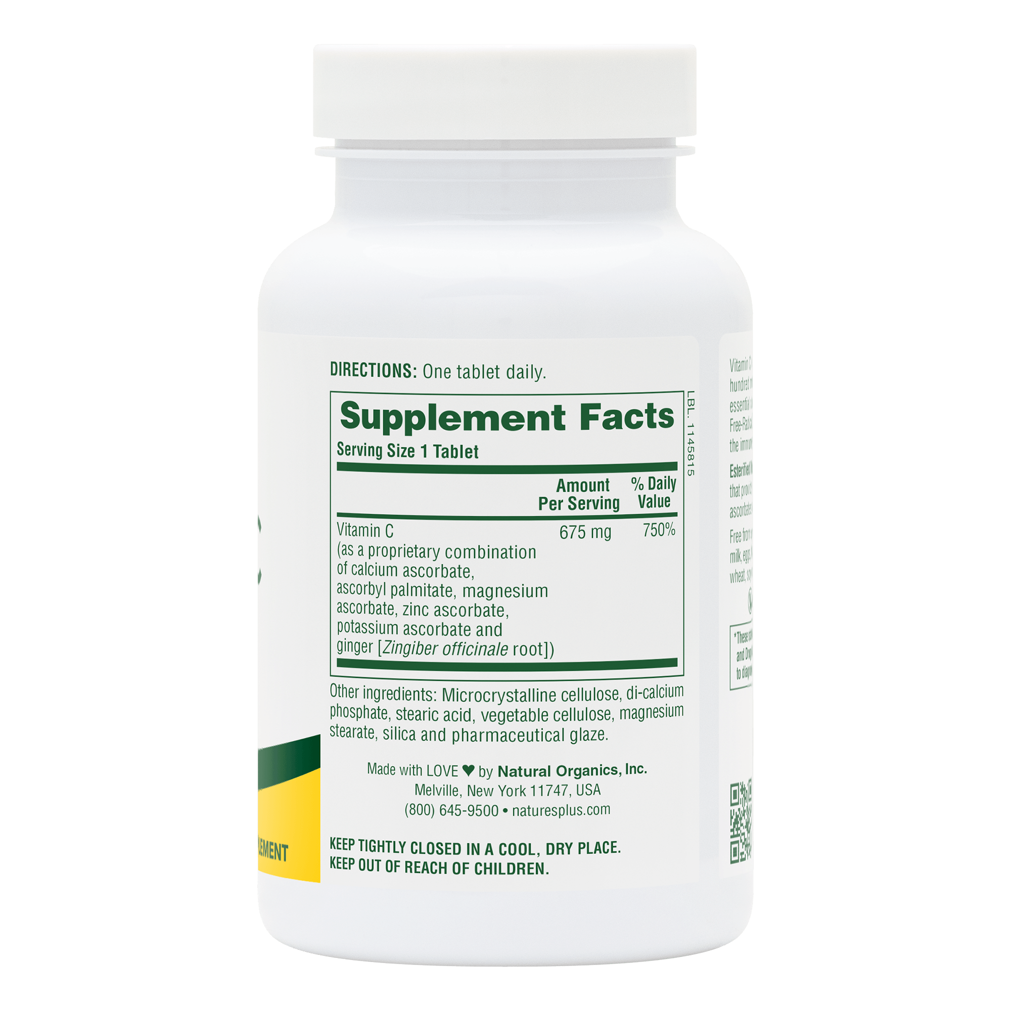 Esterified Vitamin C Tablets - 90 Count