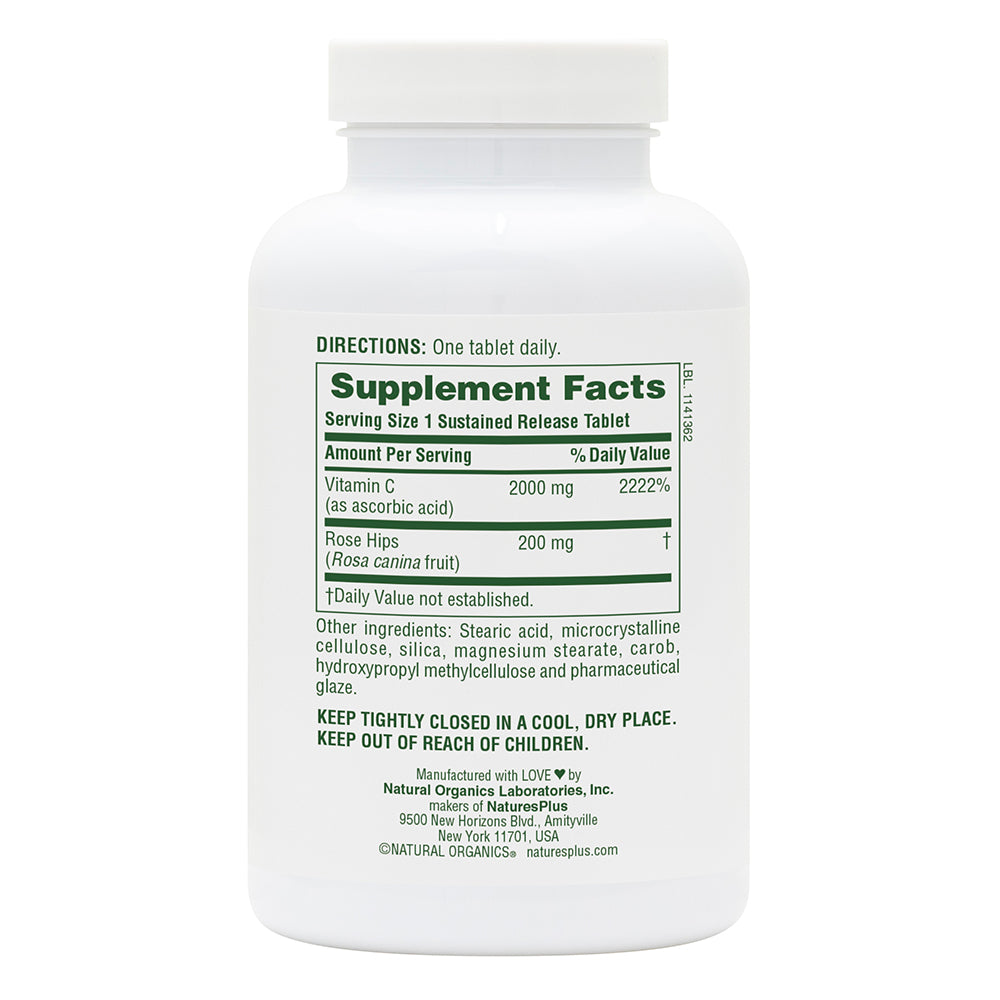 product image of Ultra-C 2,000 mg Sustained Release Tablets containing 90 Count