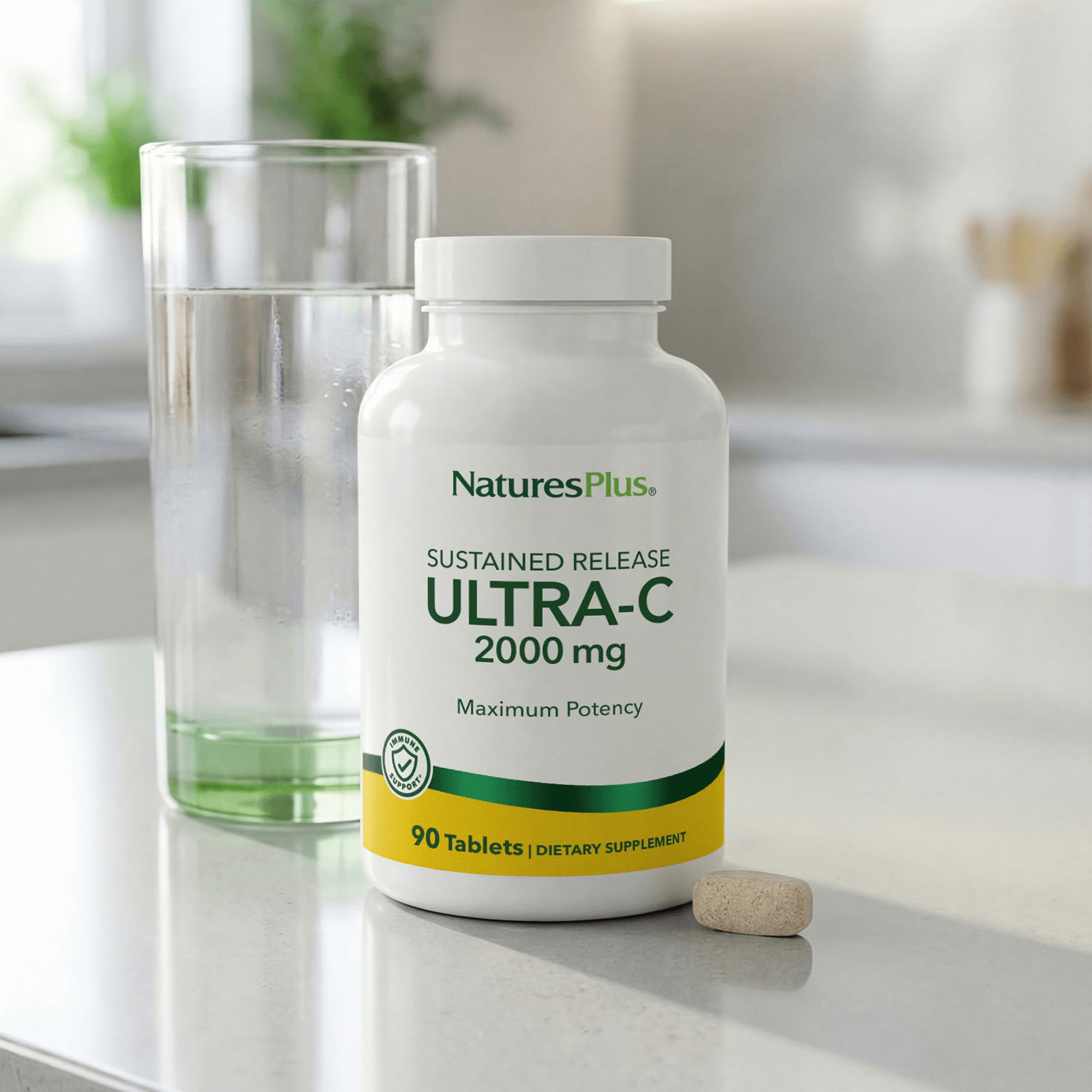 Ultra-C 2,000 mg Sustained Release Tablets - 90 Count