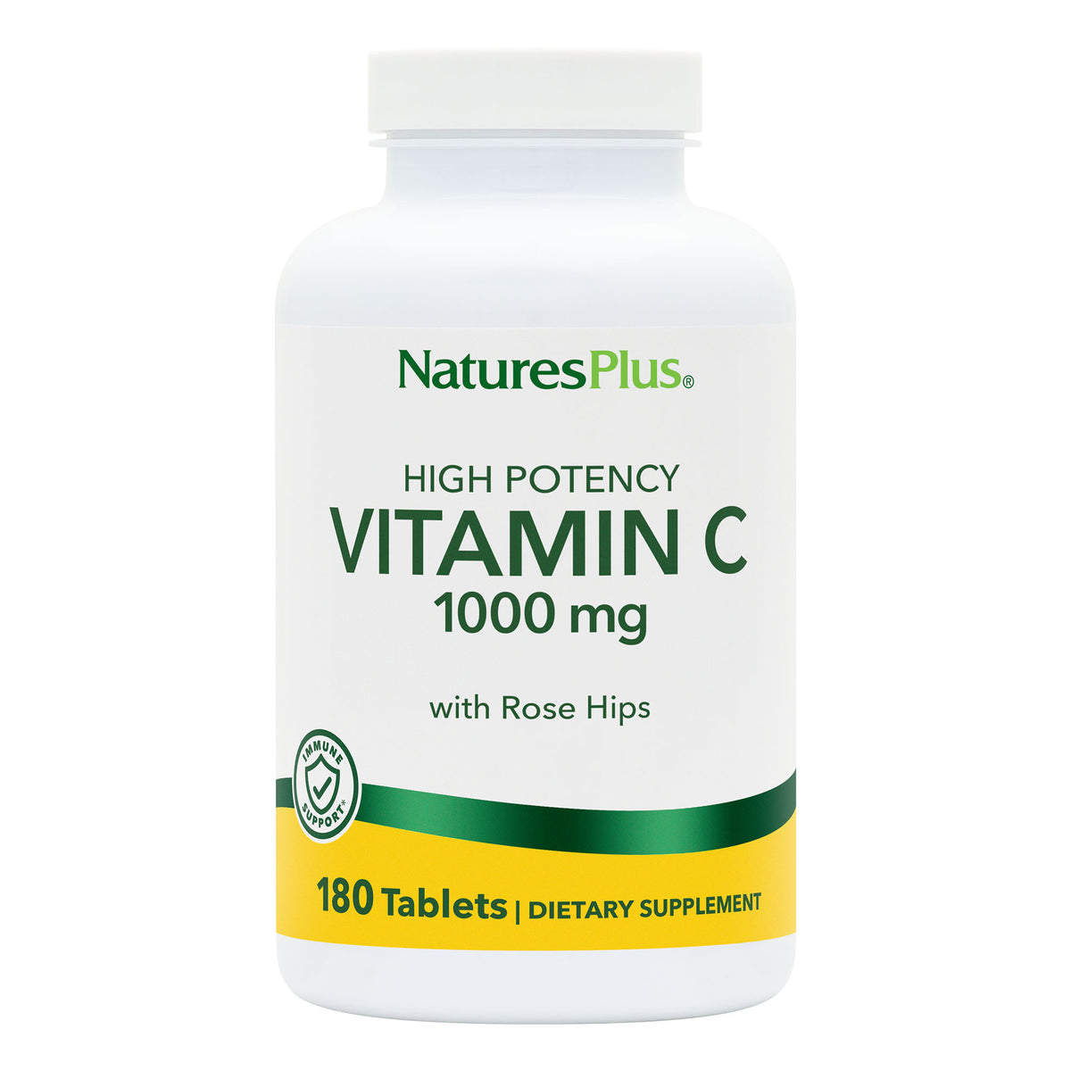 product image of Vitamin C 1000 mg with Rose Hips Tablets containing 180 Count