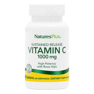 Vitamin C 1000 mg with Rose Hips Sustained Release Tablets - 60 Count