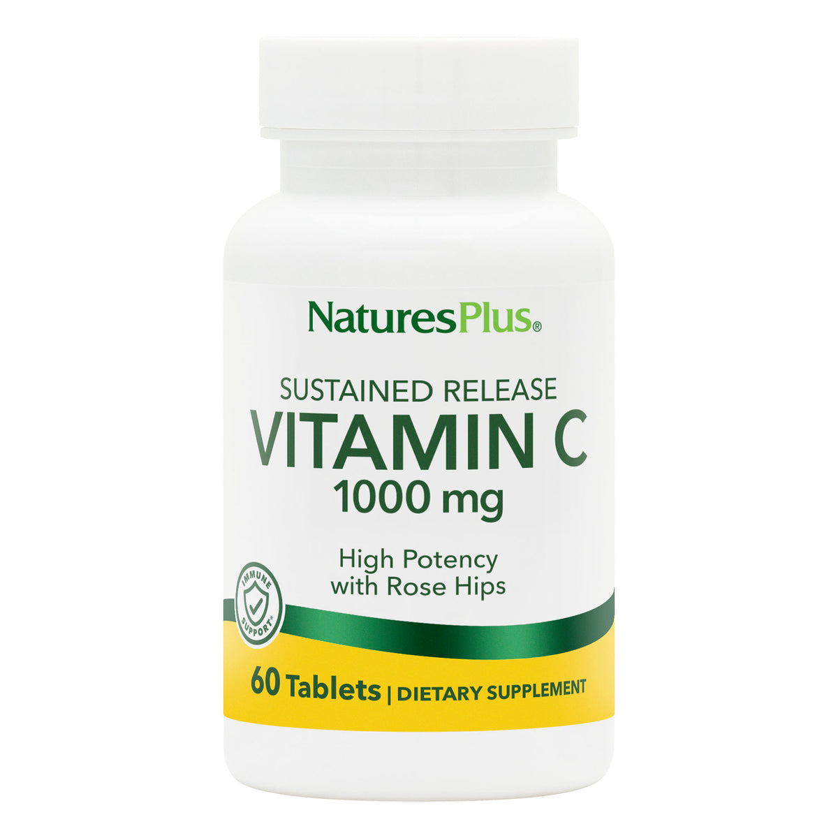 product image of Vitamin C 1000 mg with Rose Hips Sustained Release Tablets containing 60 Count