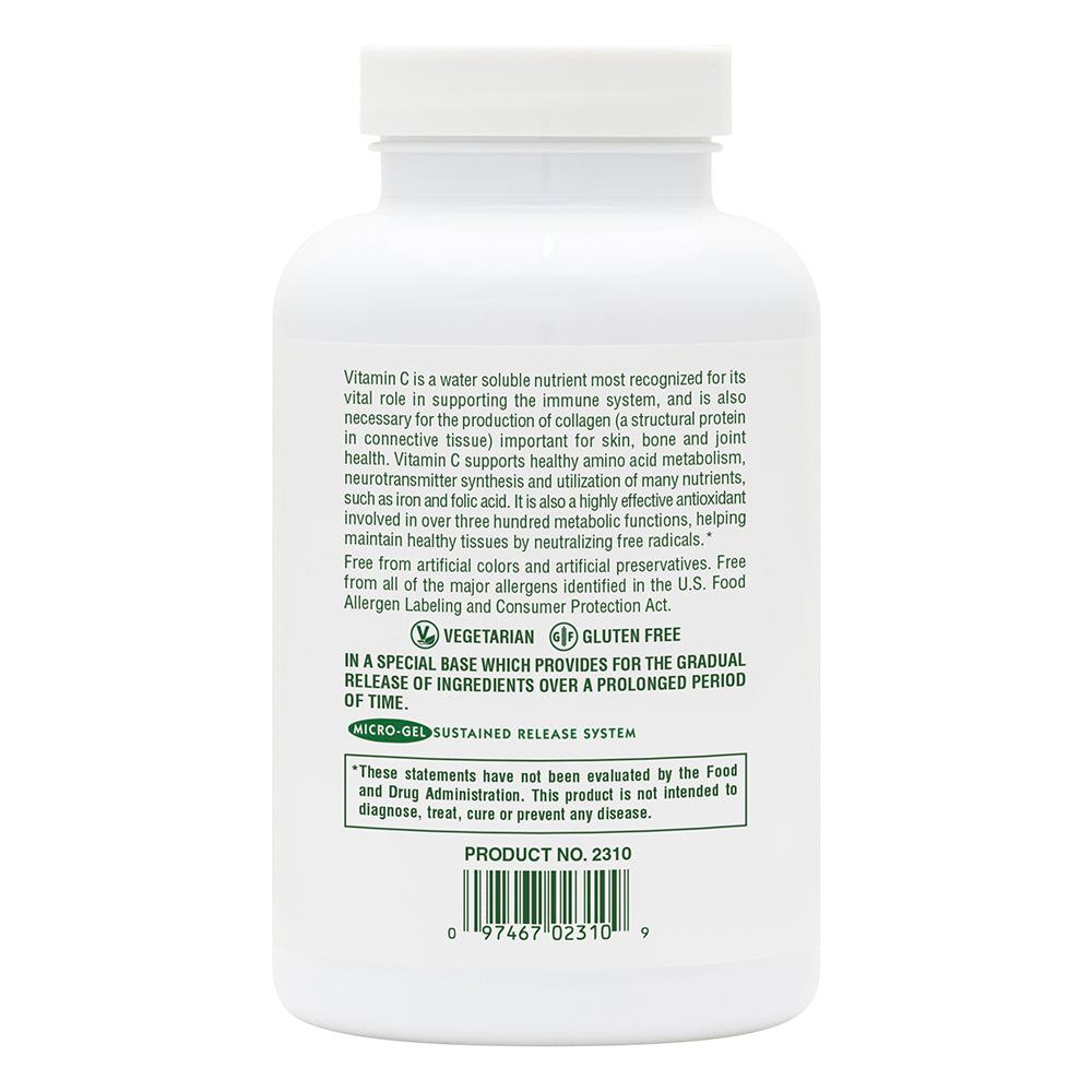 product image of Vitamin C 1000 mg with Rose Hips Sustained Release Tablets containing 180 Count