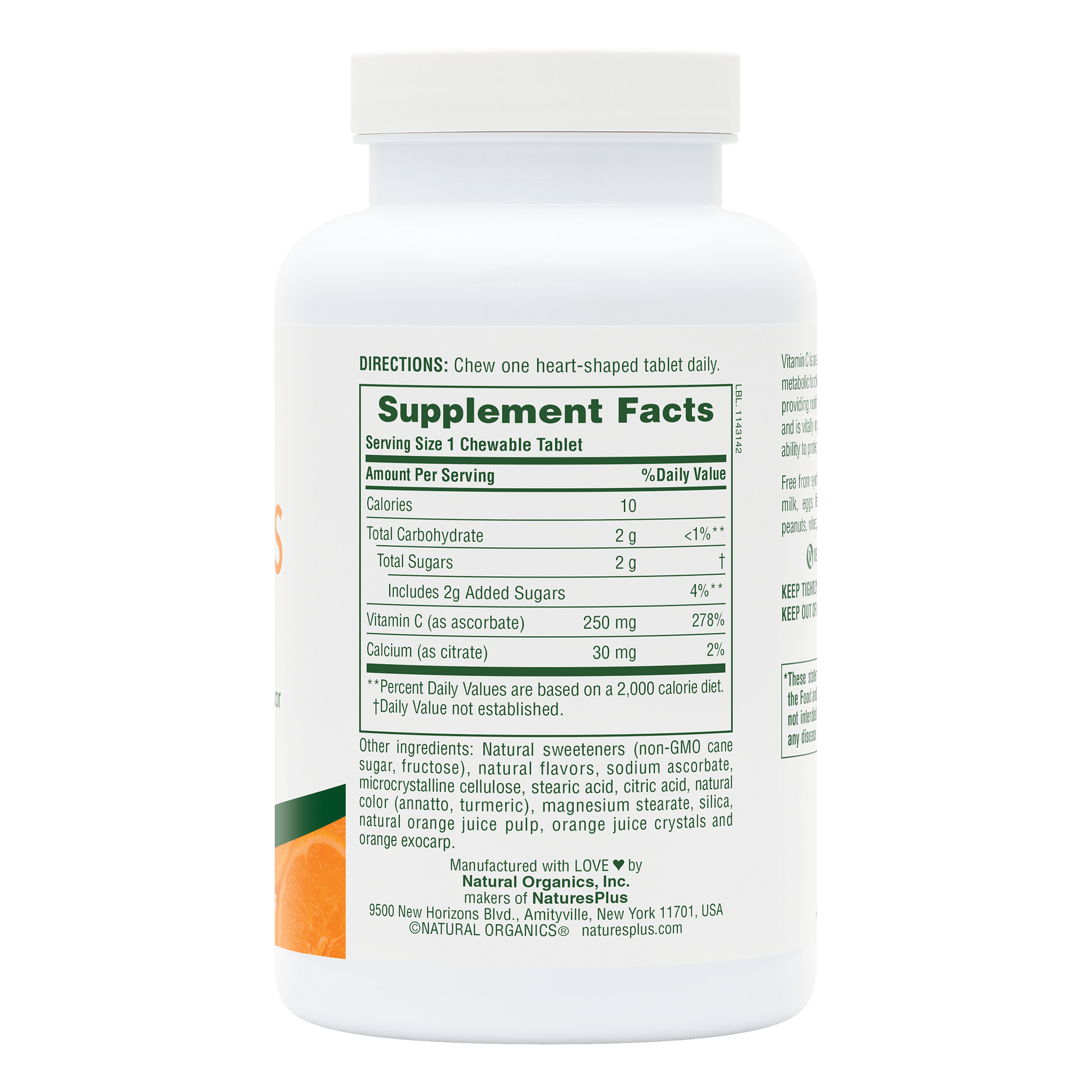 Love Buffs® Buffered Vitamin C Chewables - 90 Count