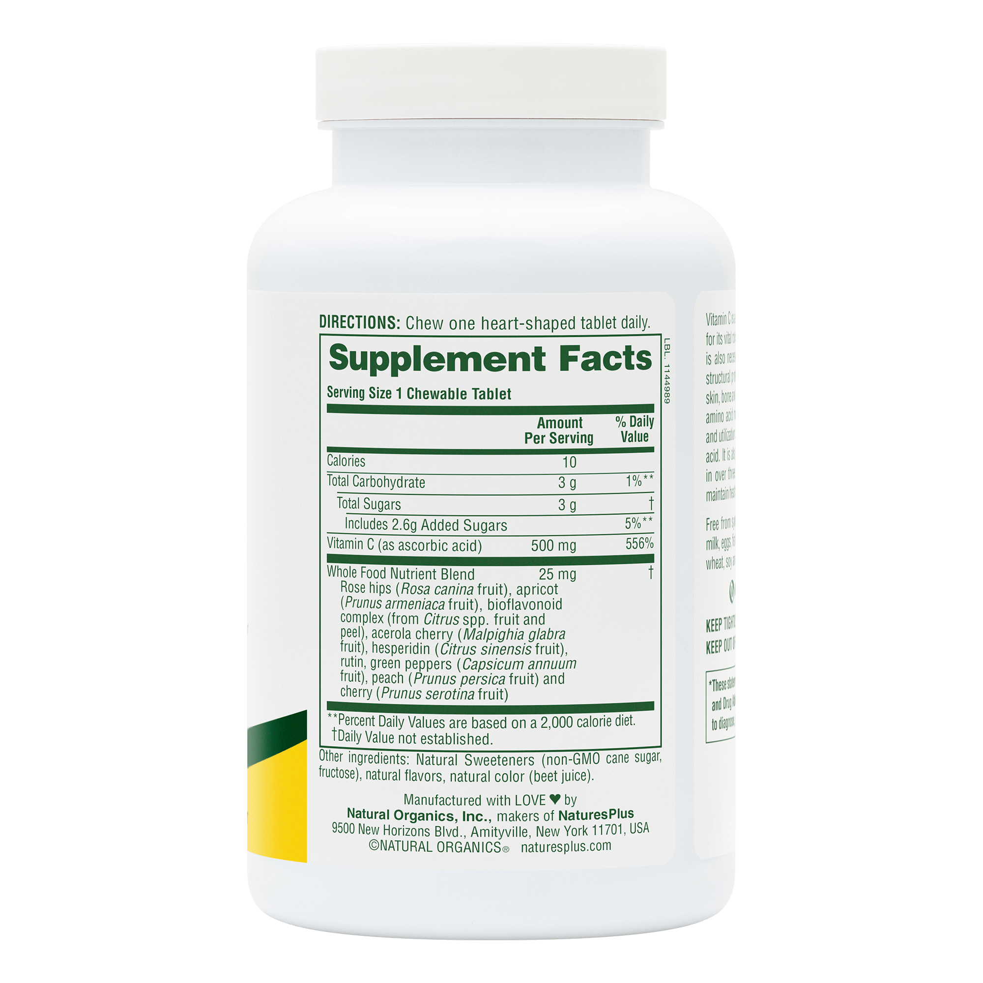 Lovites® Vitamin C 500 mg Chewables - 90 Count