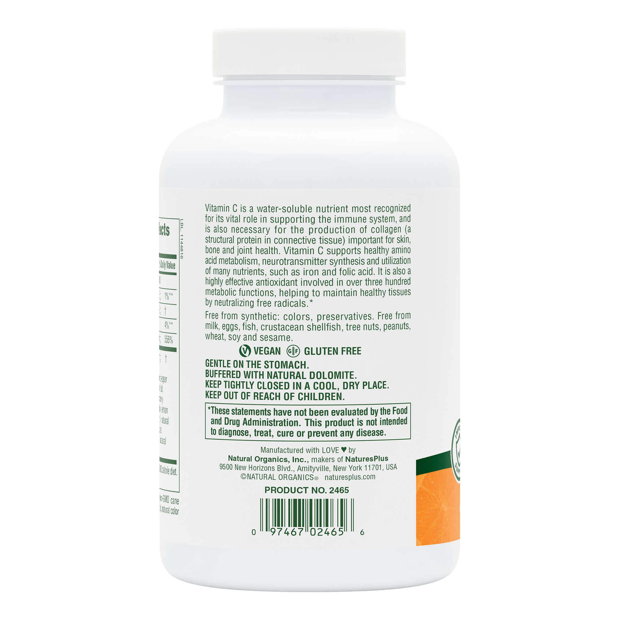 Orange Juice Vitamin C 500 mg Chewables - 90 Count