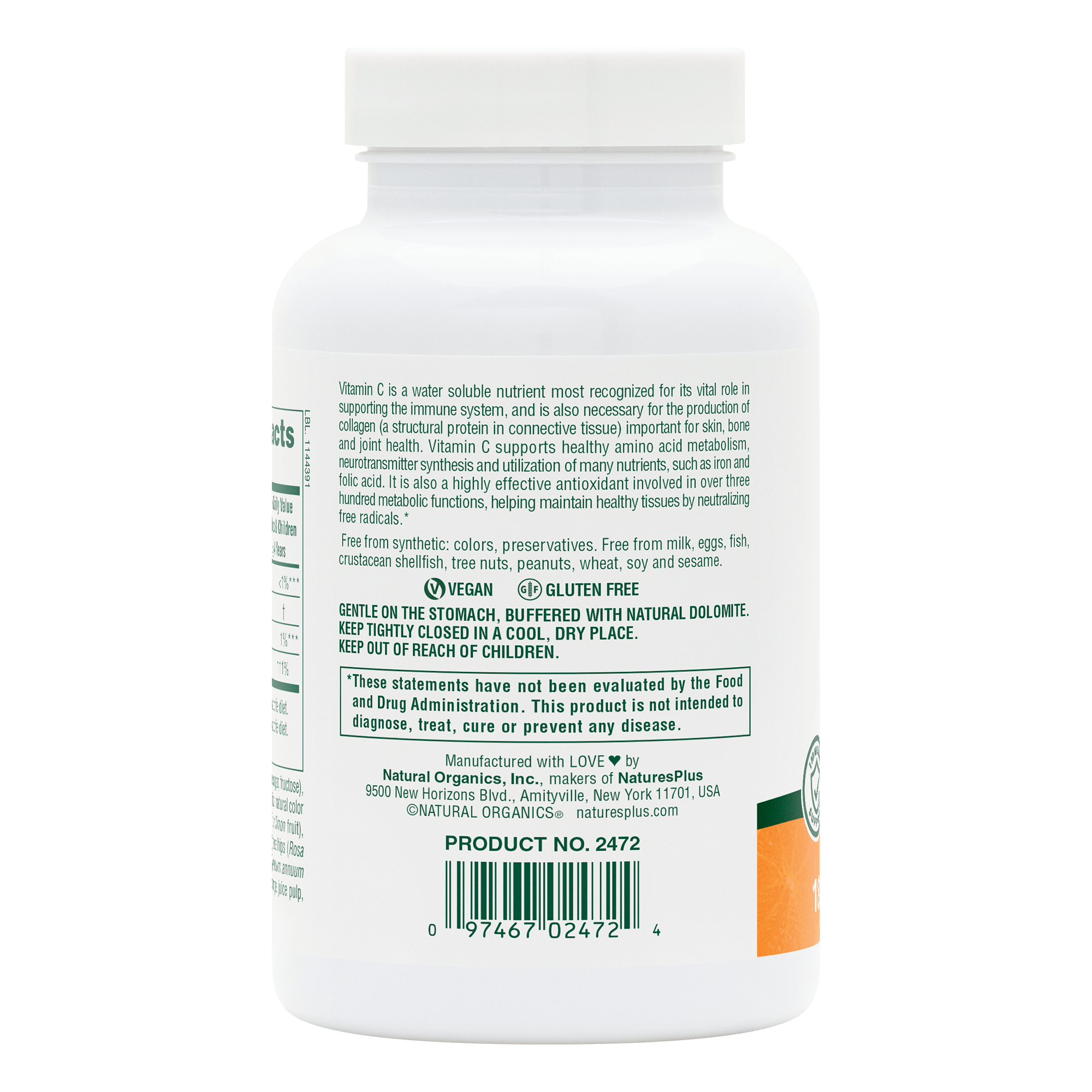 Orange Juice Jr.® Vitamin C 100 mg Chewables - 180 Count