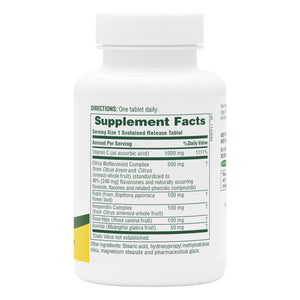 First side product image of Super C Complex Sustained Release Tablets containing 60 Count