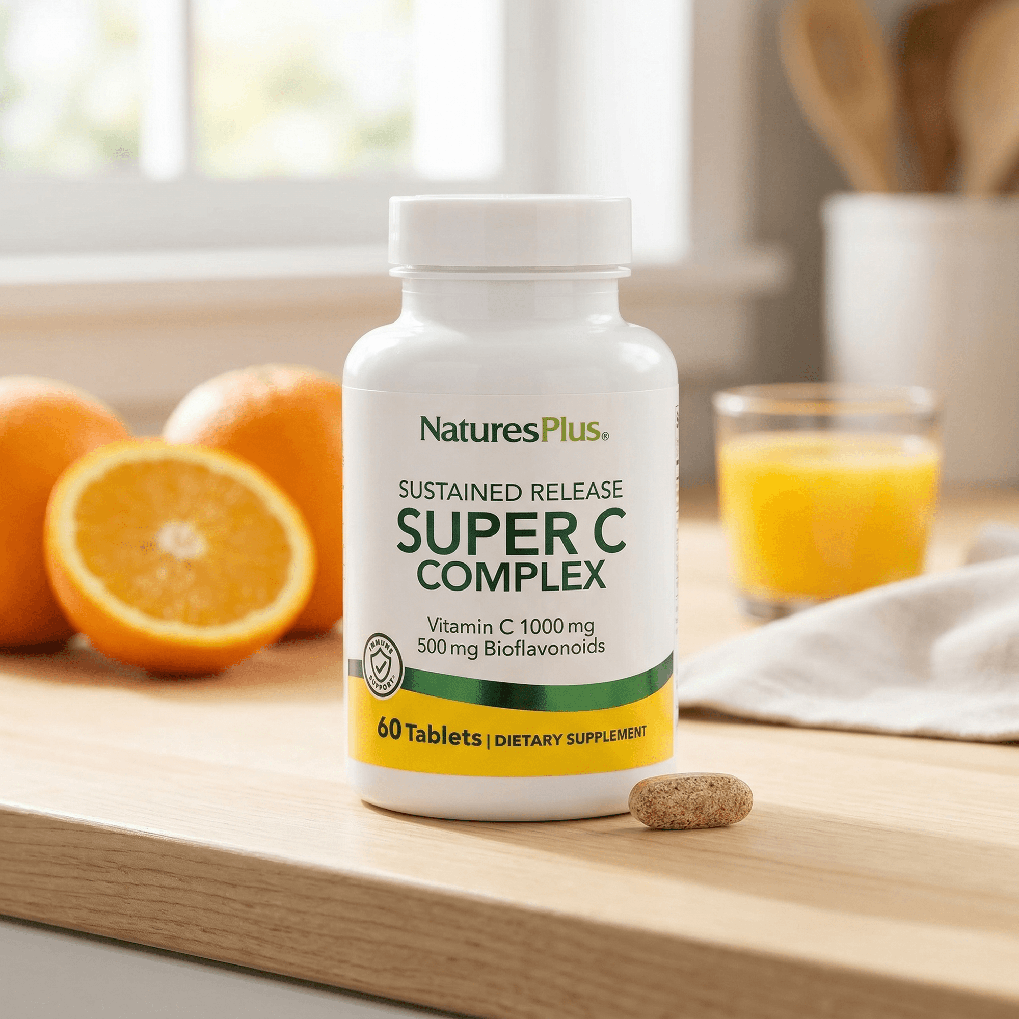 Super C Complex Sustained Release Tablets - 60 Count