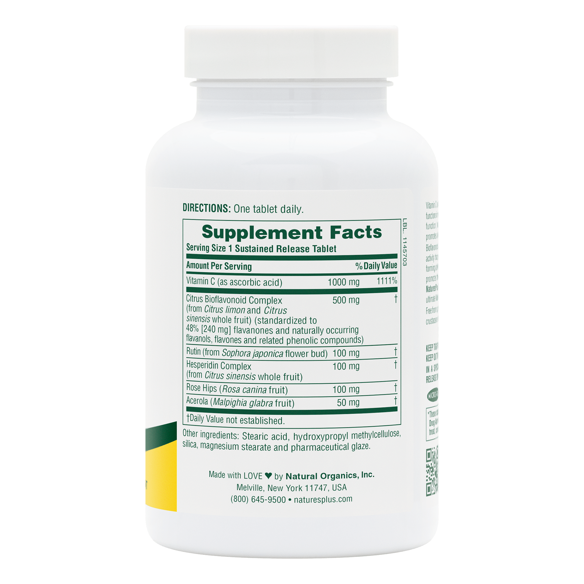 Super C Complex Sustained Release Tablets - 90 Count