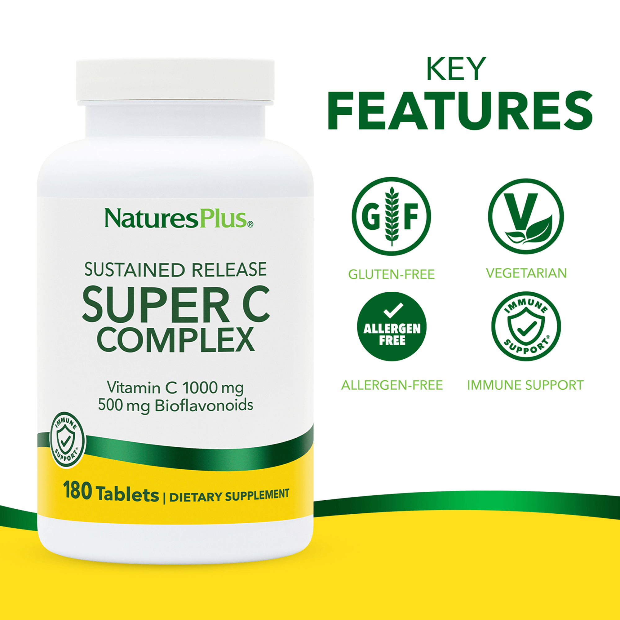 Super C Complex Sustained Release Tablets 90 Count