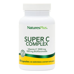 Frontal product image of Super C Complex 1000 mg Capsules containing 90 Count