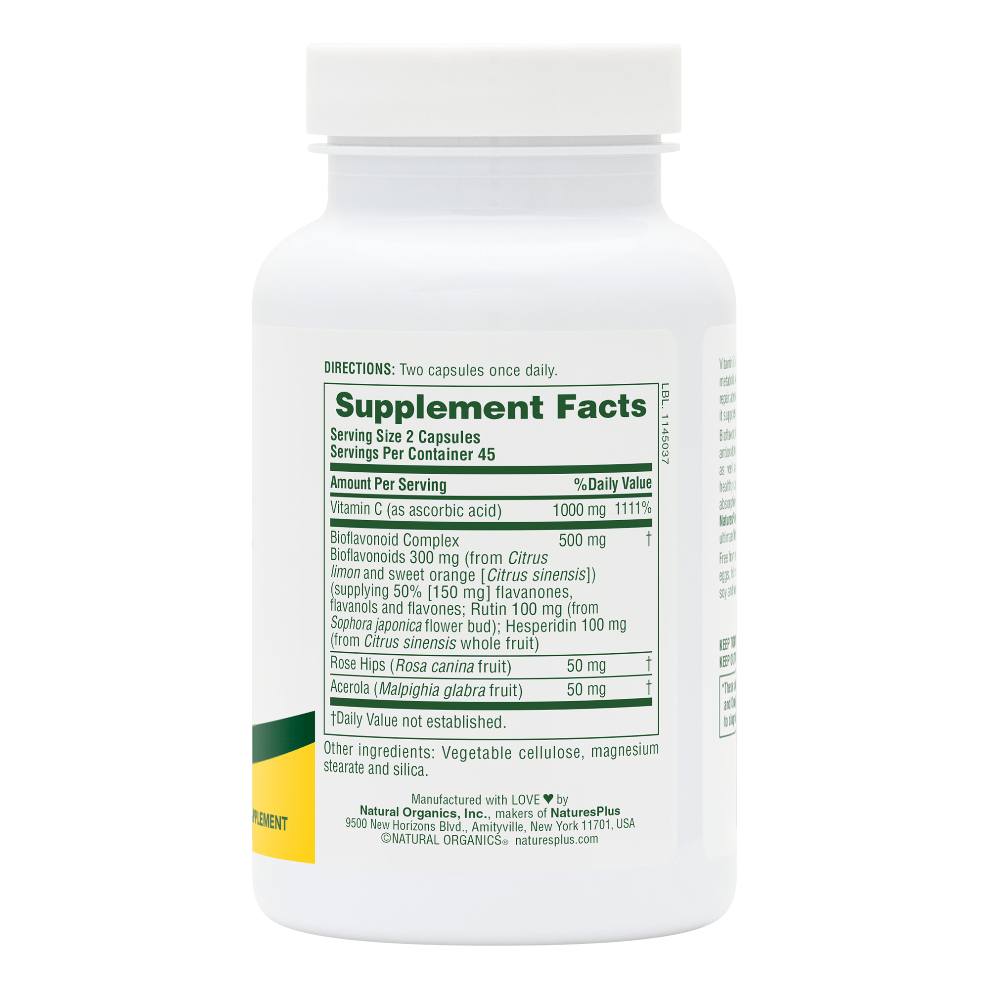 Super C Complex 1000 mg Capsules - 90 Count