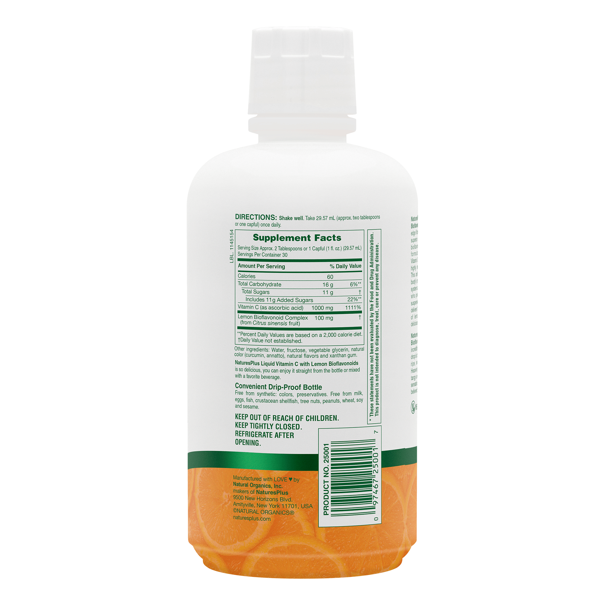 Liquid Vitamin C 1000mg Liquid - 30 FL OZ