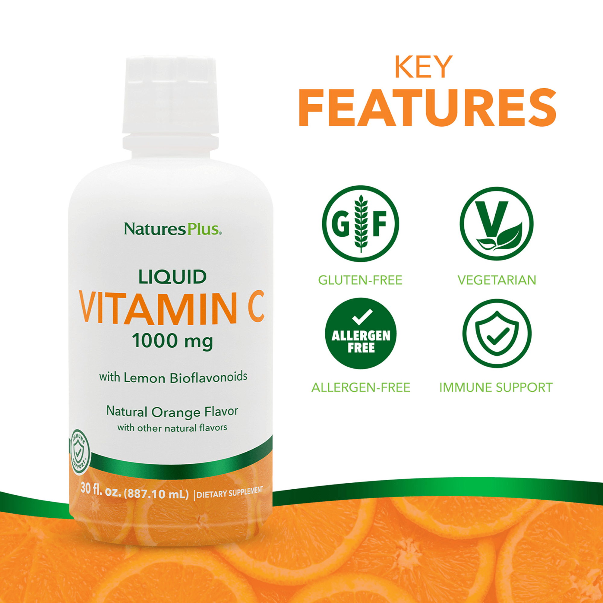 Liquid Vitamin C 1000mg Liquid - 30 FL OZ