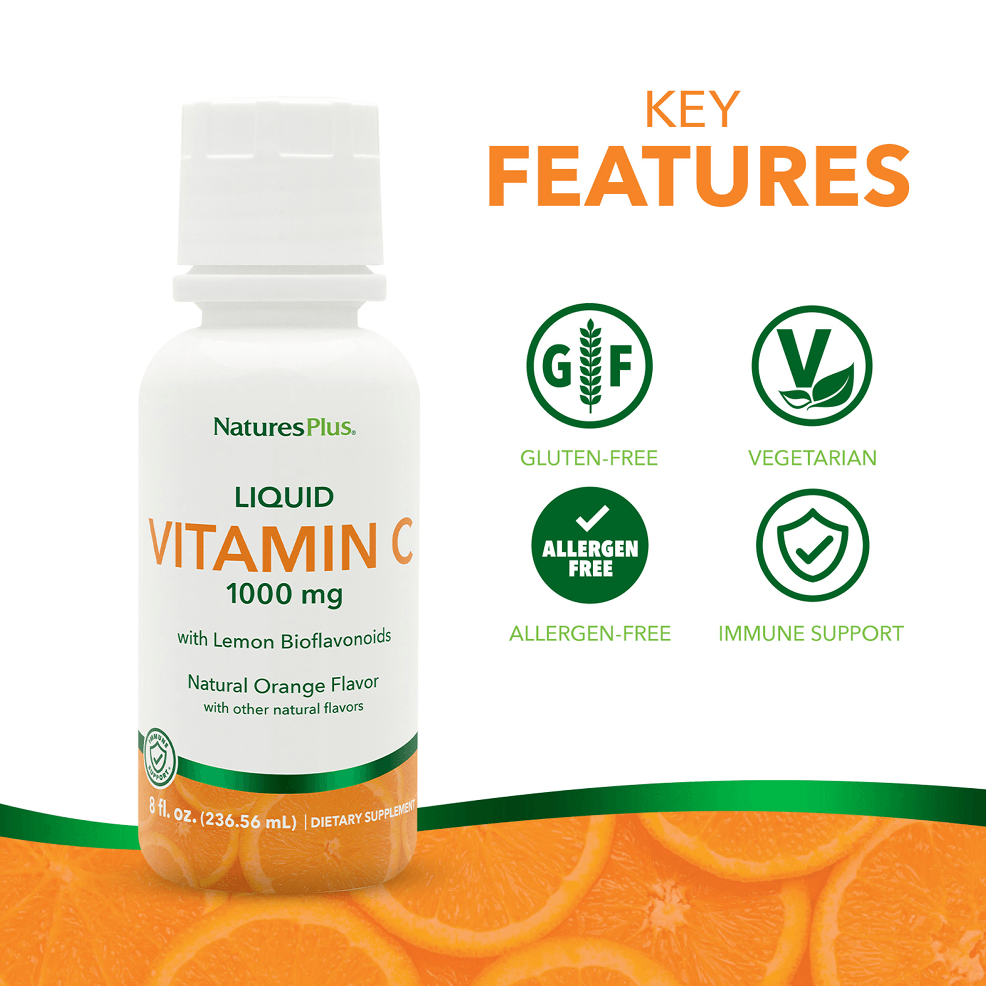 Liquid Vitamin C 1000mg Liquid - 8 FL OZ
