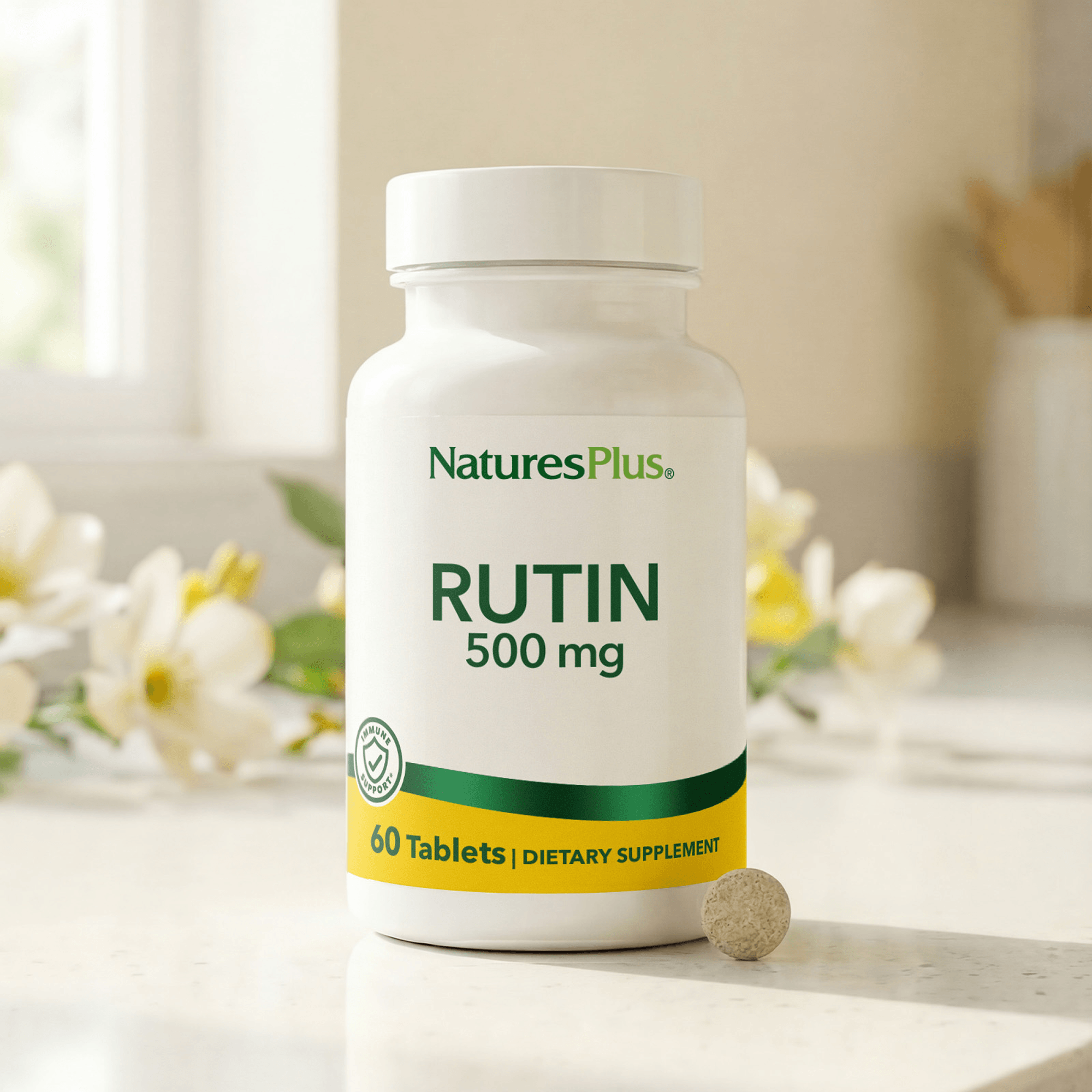 Rutin 500 mg Tablets - 60 Count