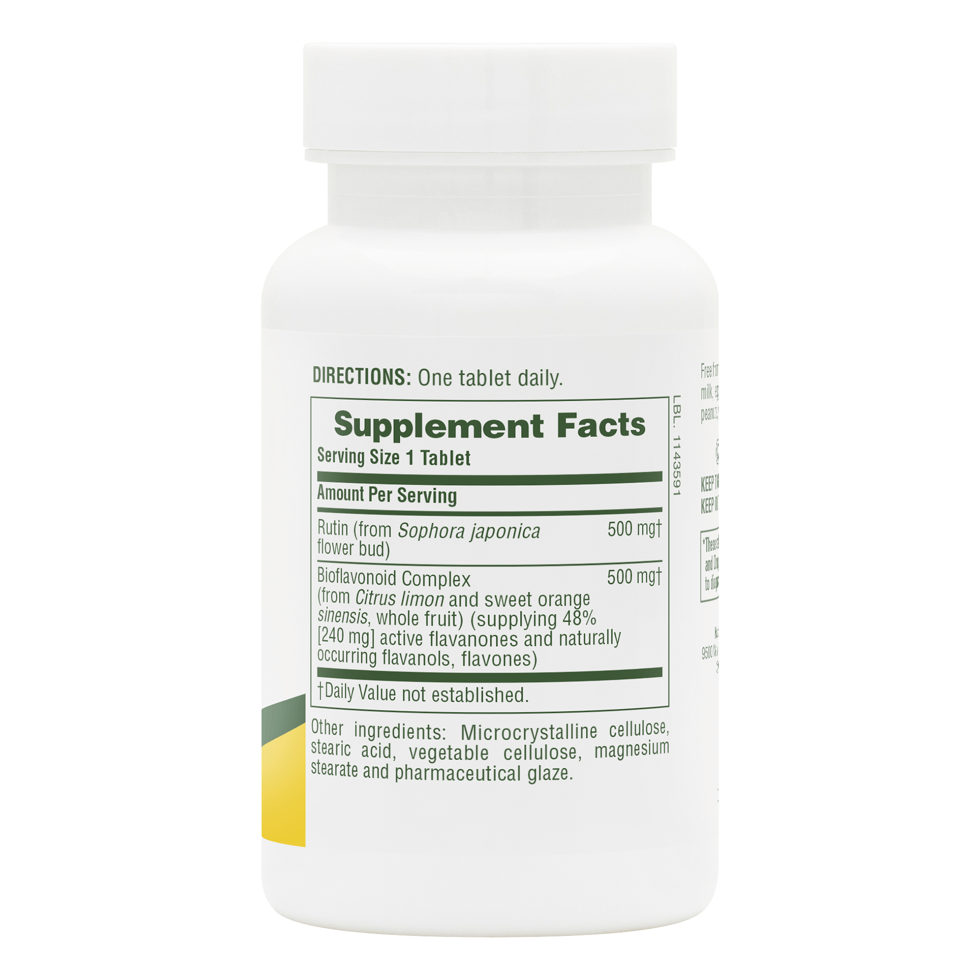 Biorutin® 1000 mg Tablets - 60 Count