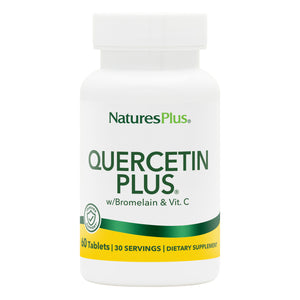 Frontal product image of Quercetin Plus® Tablets containing 60 Count