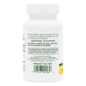 Second side product image of Quercetin Plus® Tablets containing 90 Count