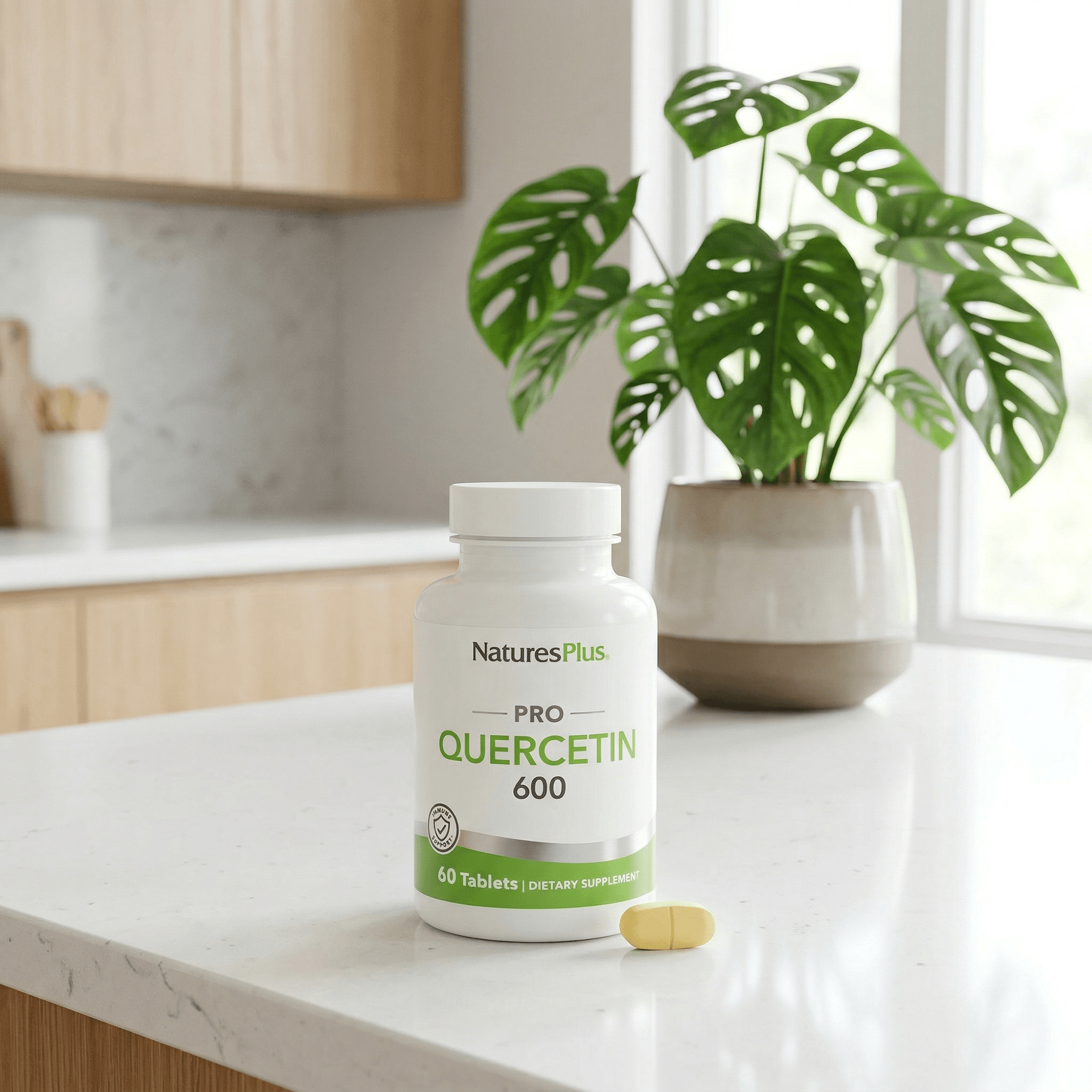 NaturesPlus PRO Quercetin 600 Tablets - 60 Count