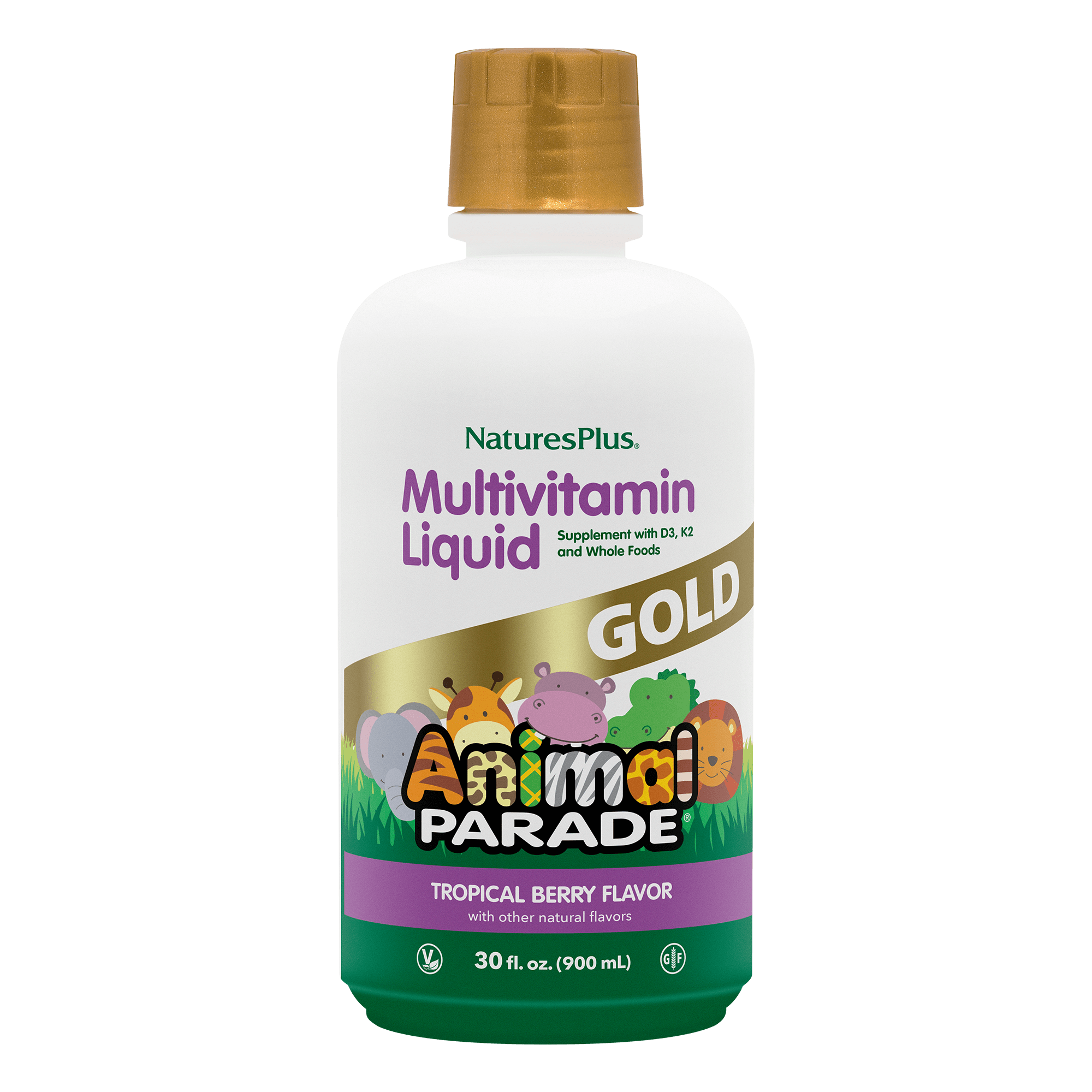 Animal Parade® GOLD Multivitamin Children’s Liquid - 30 FL OZ