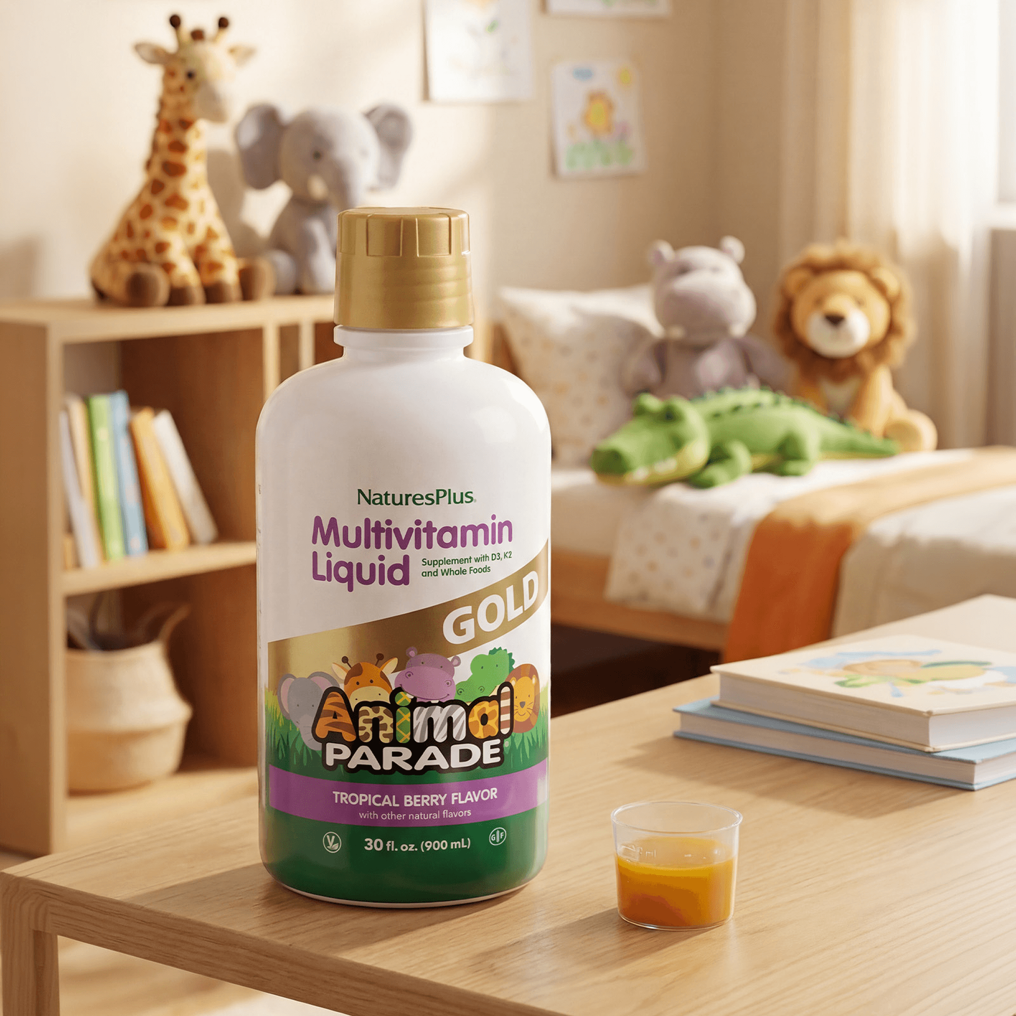 Animal Parade® GOLD Multivitamin Children’s Liquid - 30 FL OZ