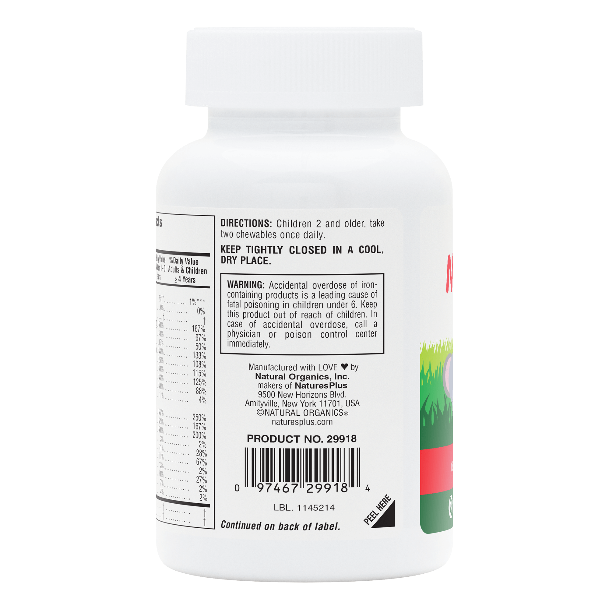 Animal Parade® Multivitamin Sugar-Free Children’s Chewables - 90 Count