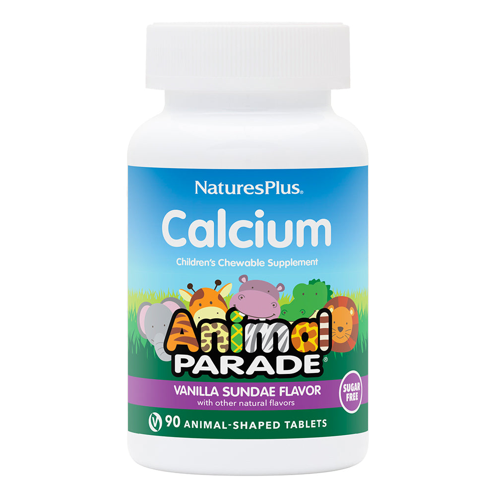 product image of Animal Parade® Sugar-Free Calcium Children’s Chewables containing 90 Count