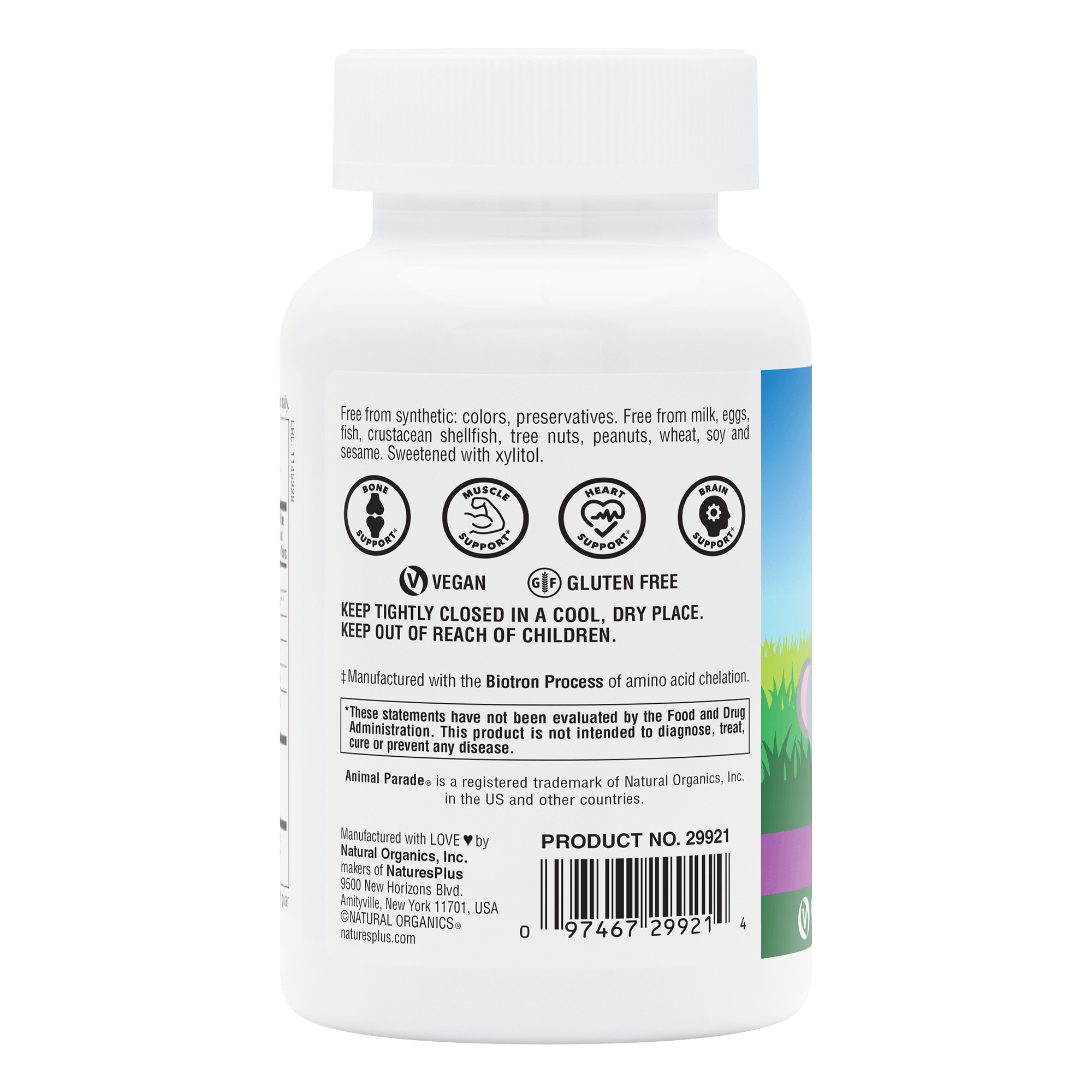 Animal Parade® Sugar-Free Calcium Children’s Chewables - 90 Count