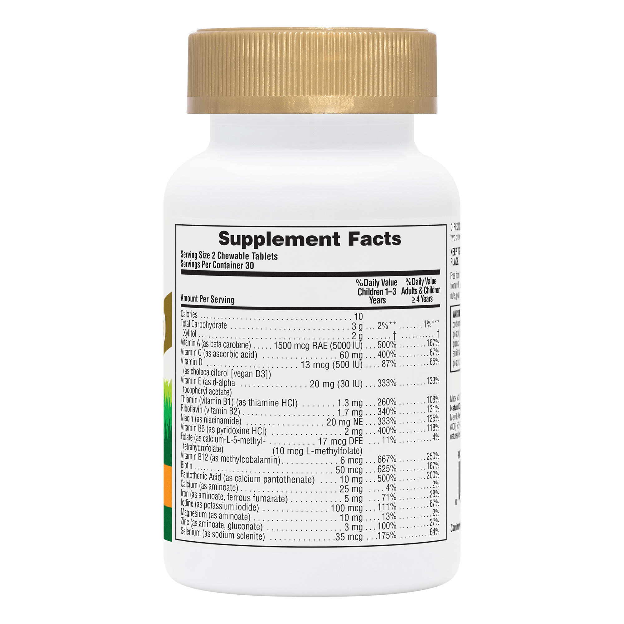 Animal Parade® GOLD Multivitamin Children’s Chewables - Assorted - 60 Count