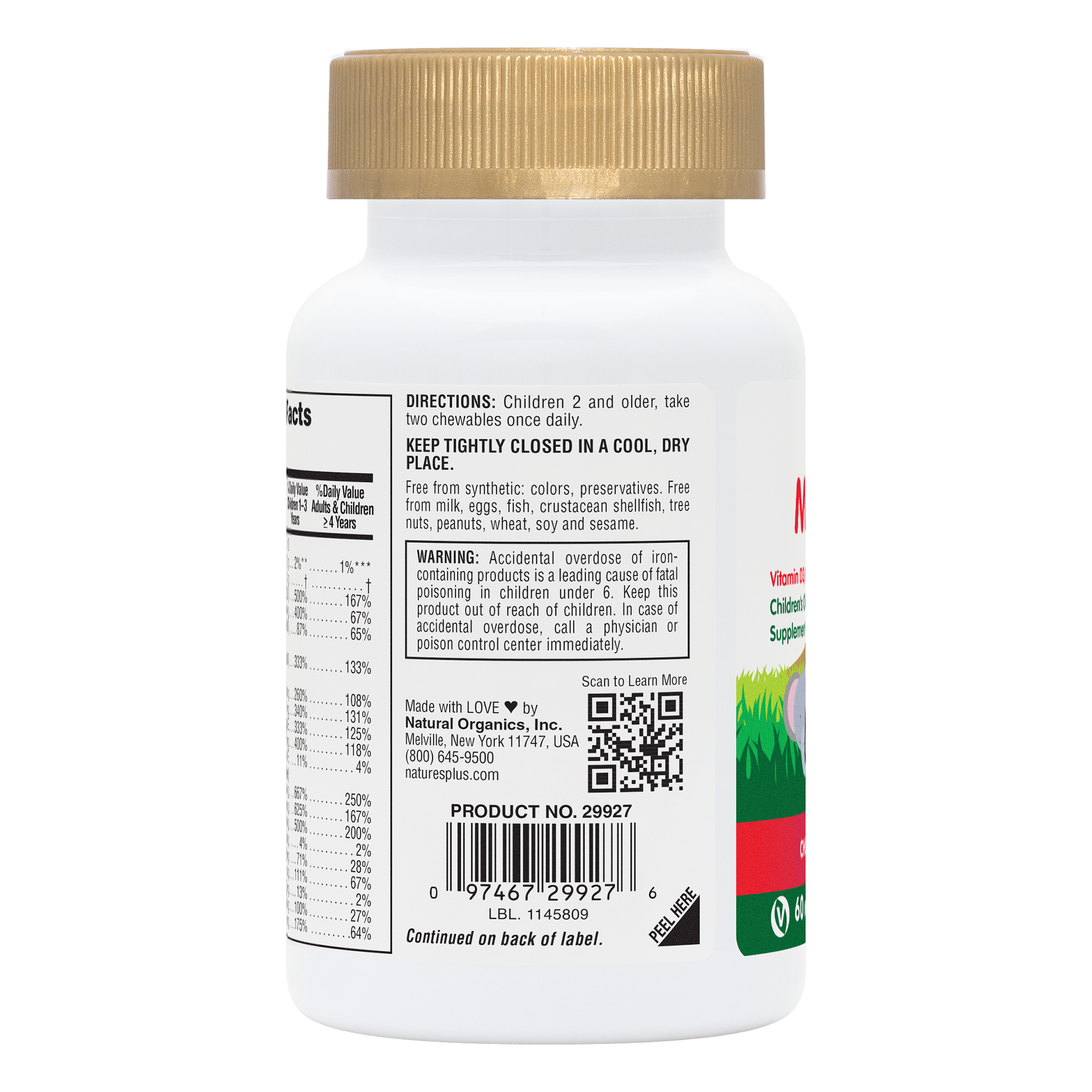 Animal Parade® GOLD Multivitamin Children’s Chewables - Assorted - 60 Count