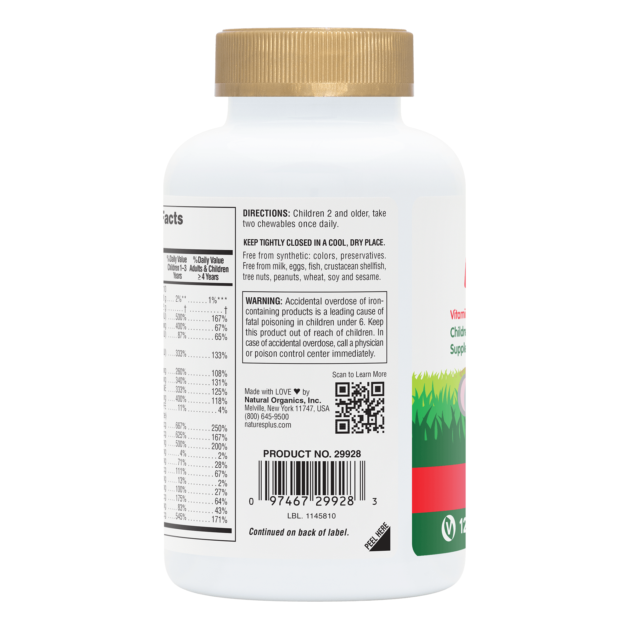 Animal Parade® GOLD Multivitamin Children’s Chewables - Assorted - 120 Count
