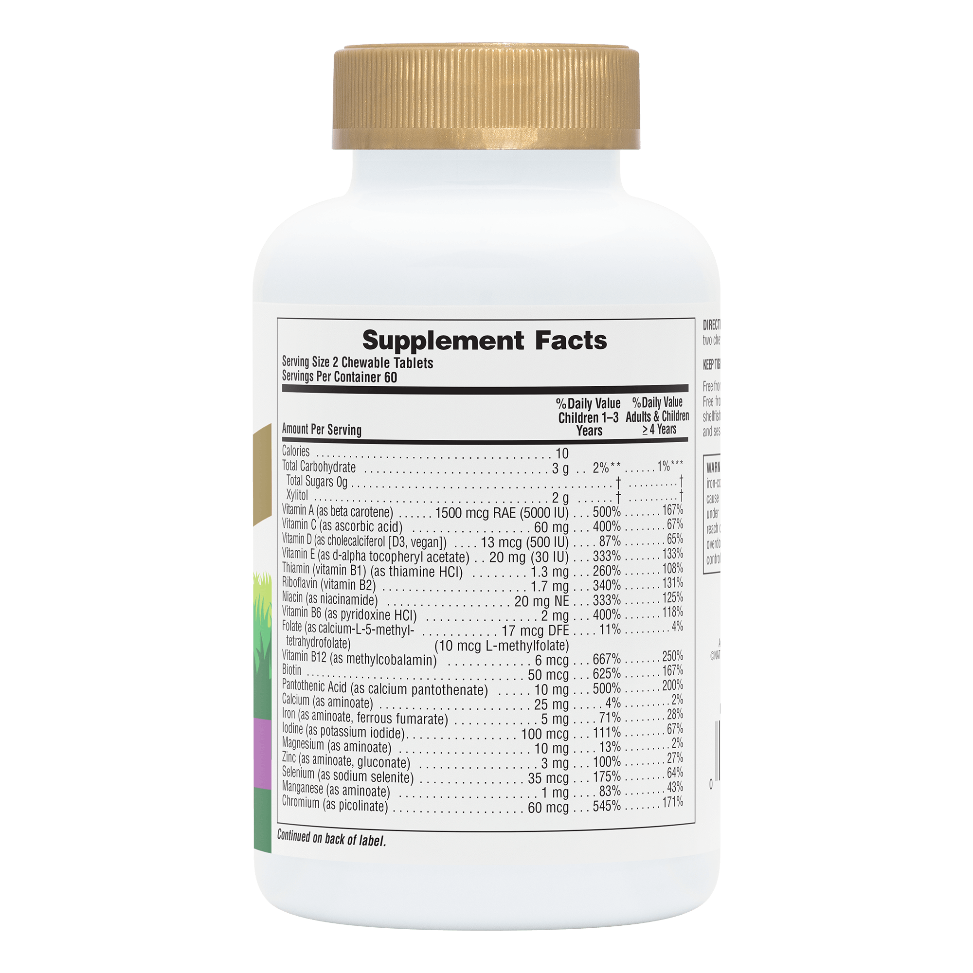 Animal Parade® GOLD Multivitamin Children’s Chewables - Grape - 120 Count