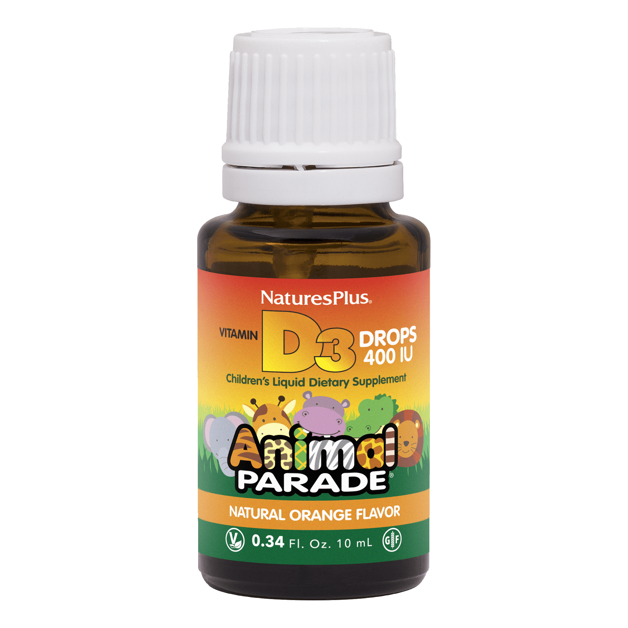 Animal Parade® Vitamin D3 400 IU Liquid Drops - 10 ml