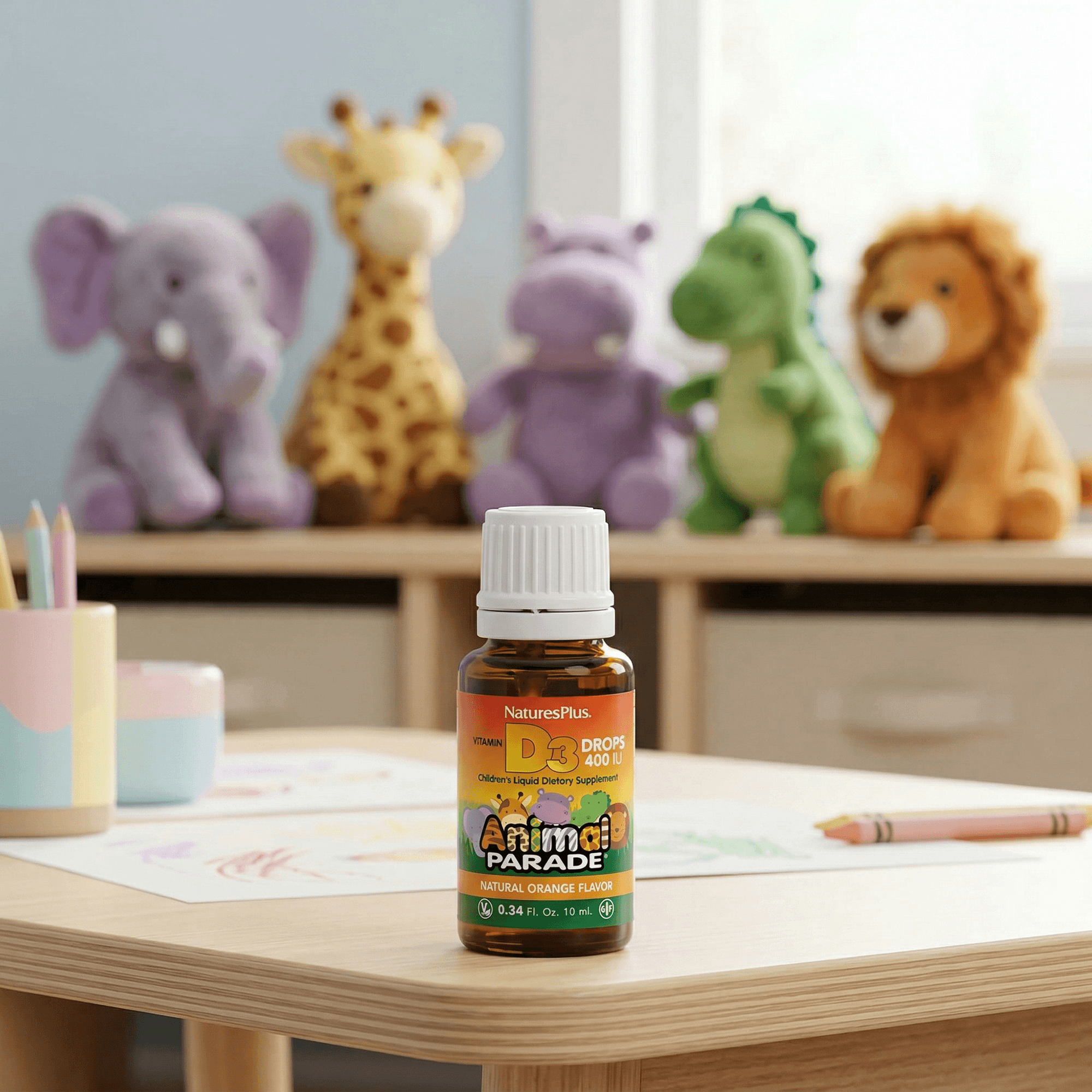 Animal Parade® Vitamin D3 400 IU Liquid Drops - 10 ml
