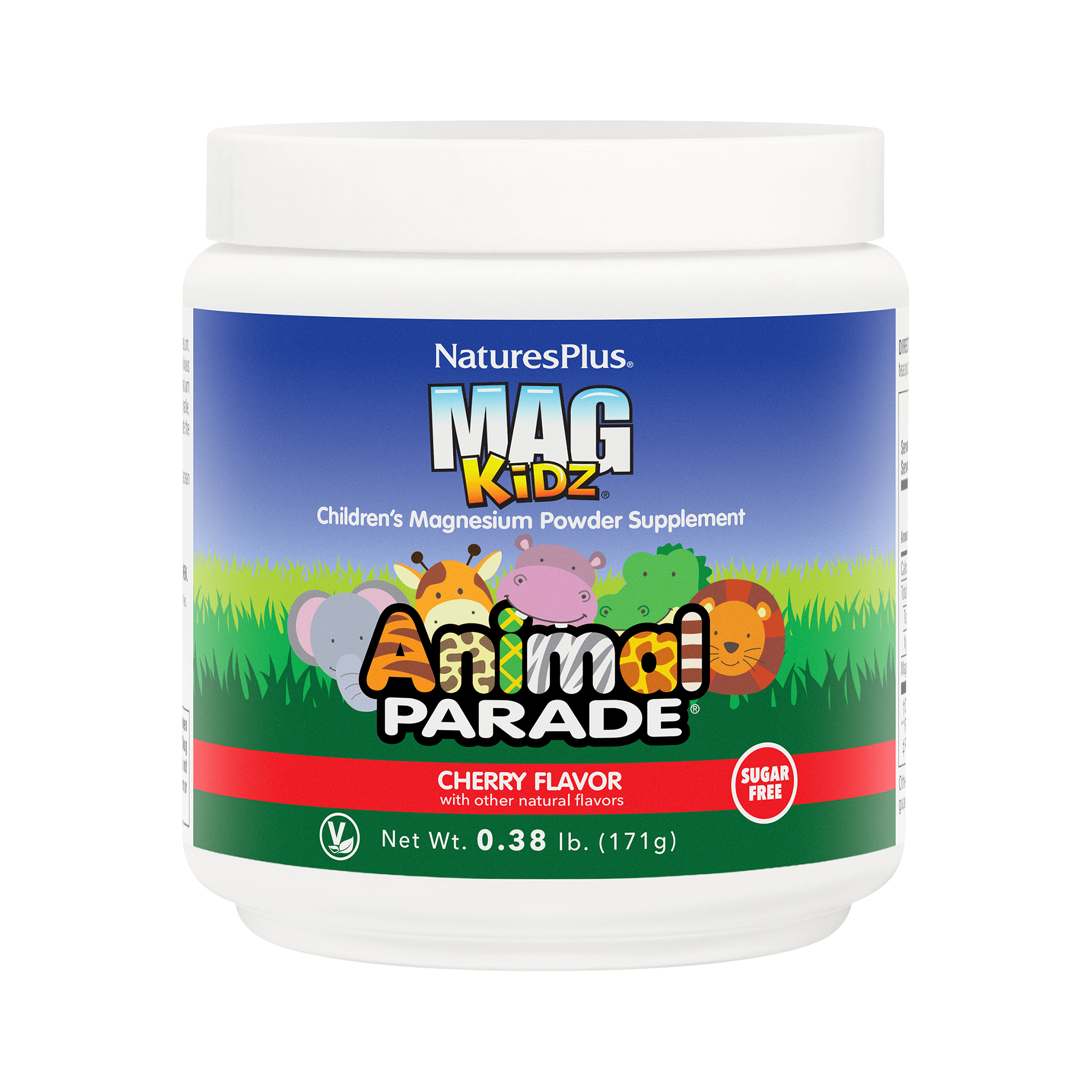 Animal Parade® Sugar-Free MagKidz Magnesium Powder - 0.32 LB