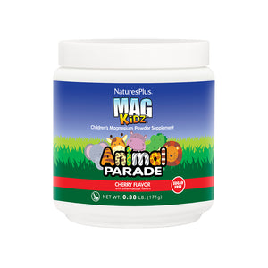 Frontal product image of Animal Parade® Sugar-Free MagKidz Magnesium Powder containing 0.32 LB