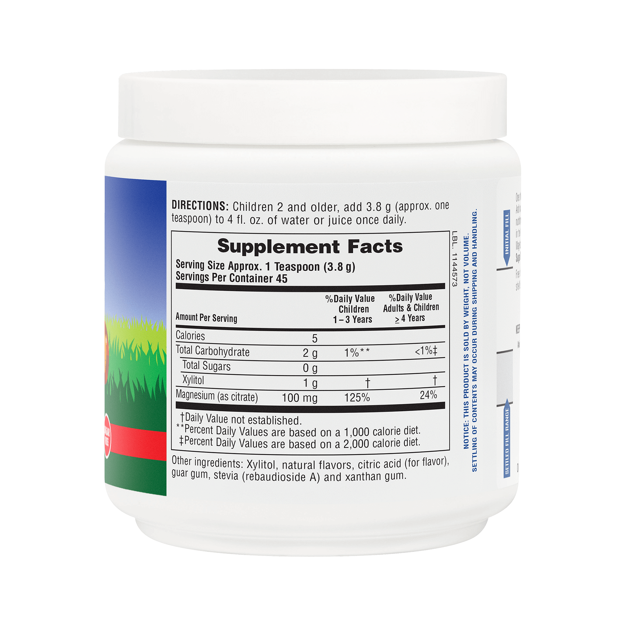 Animal Parade® Sugar-Free MagKidz Magnesium Powder - 0.32 LB