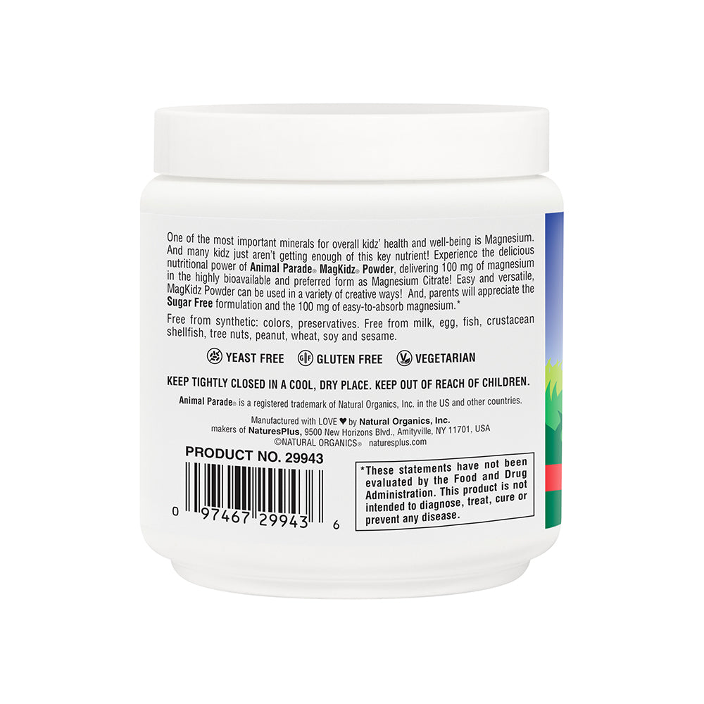 product image of Animal Parade® Sugar-Free MagKidz Magnesium Powder containing 0.32 LB