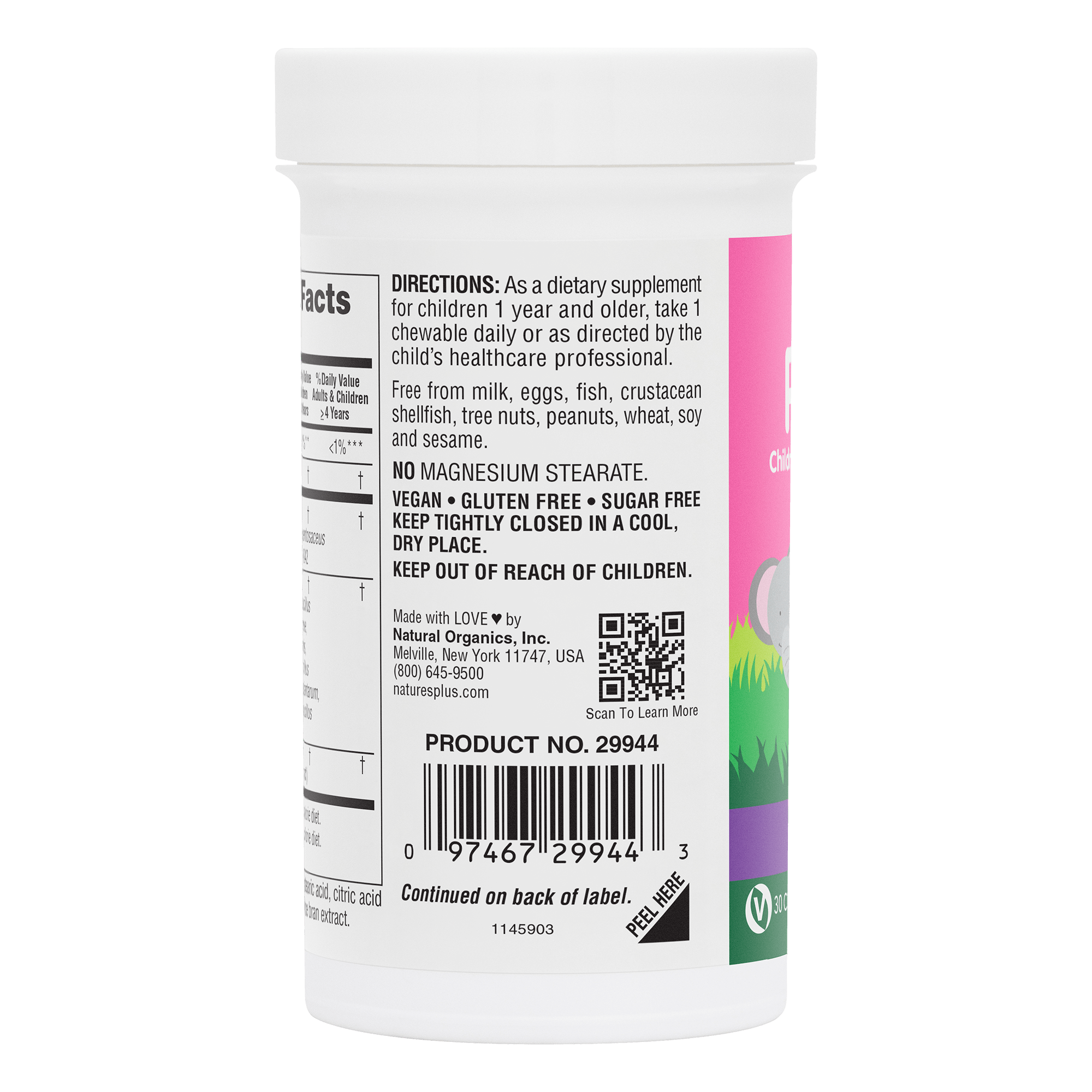 Animal Parade Probiotic - 30 Count