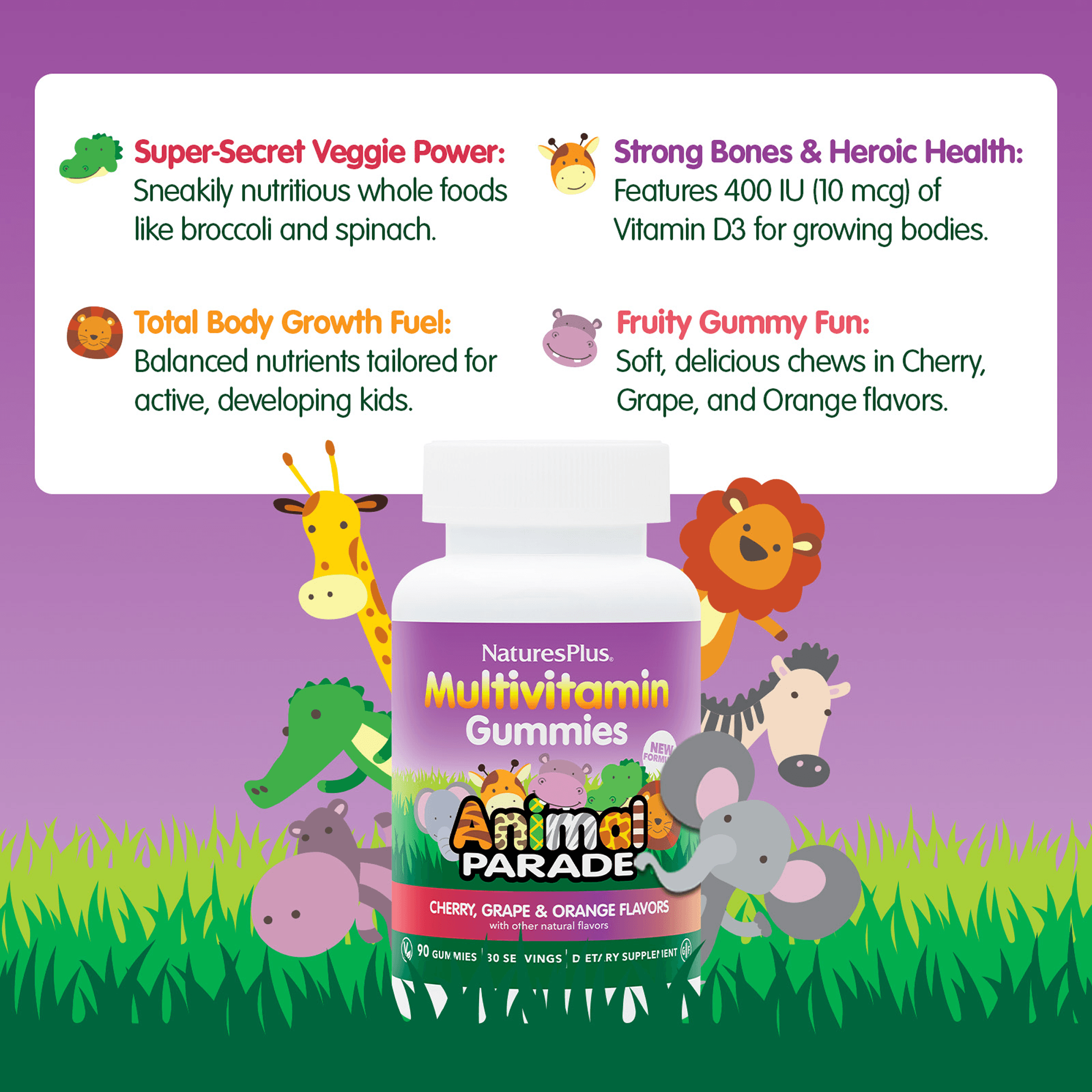 Animal Parade® Multivitamin Children’s Gummies - 90 Count