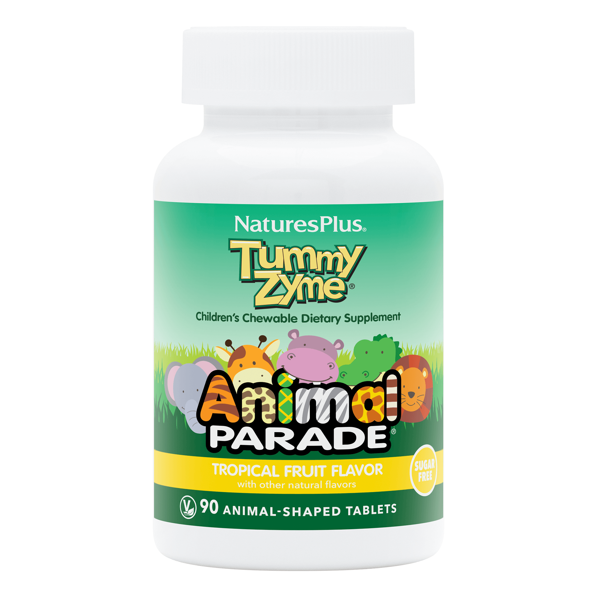 Animal Parade® Tummy Zyme™ Children's Chewables - 90 Count