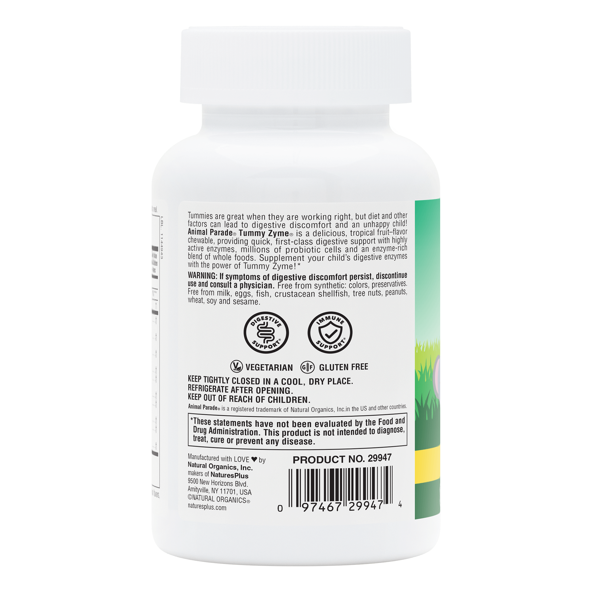 Animal Parade® Tummy Zyme™ Children's Chewables