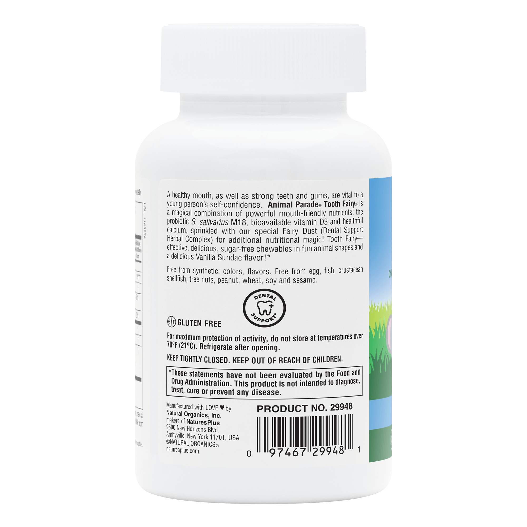 Animal Parade® Tooth Fairy® Children’s Chewables - 90 Count