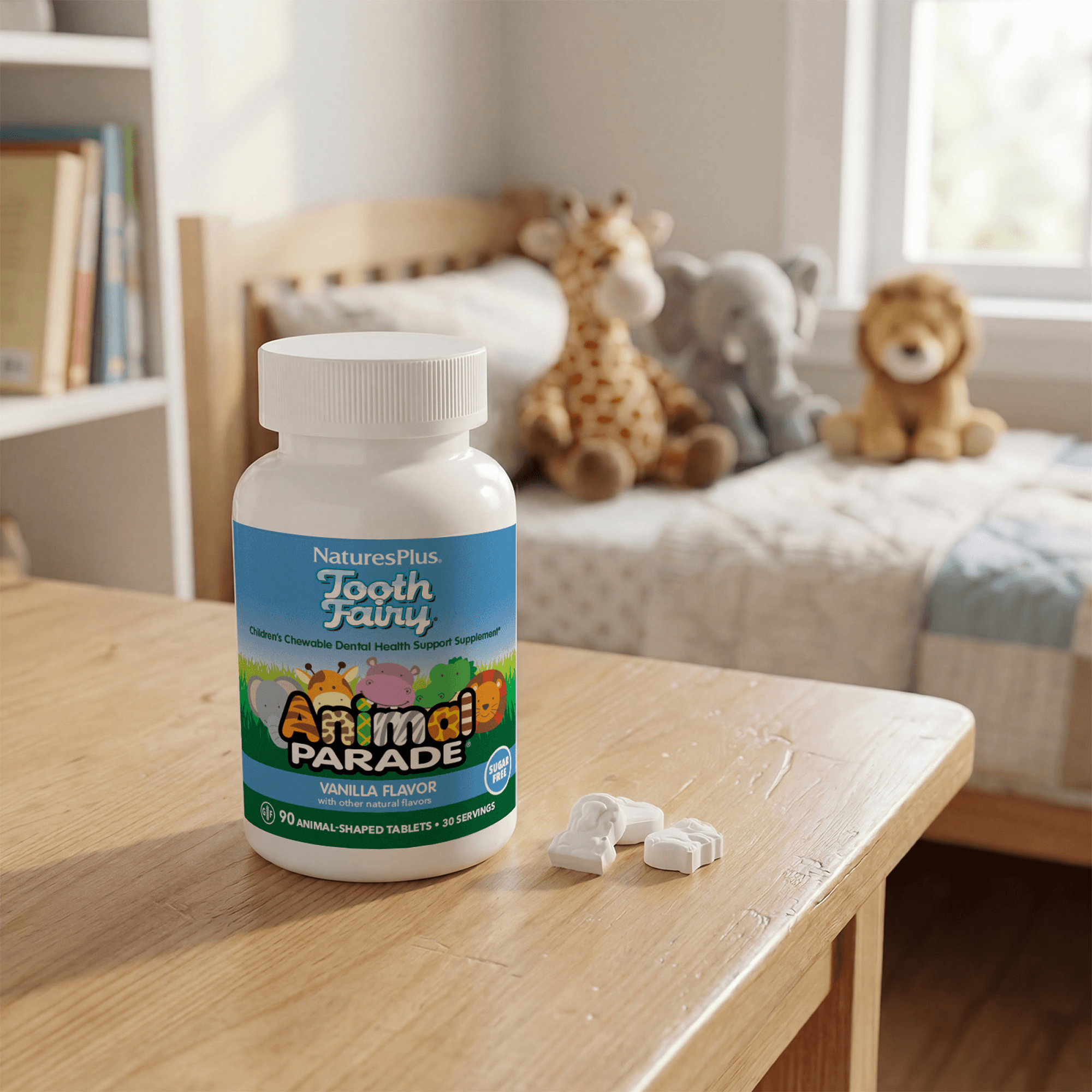 Animal Parade® Tooth Fairy® Children’s Chewables - 90 Count