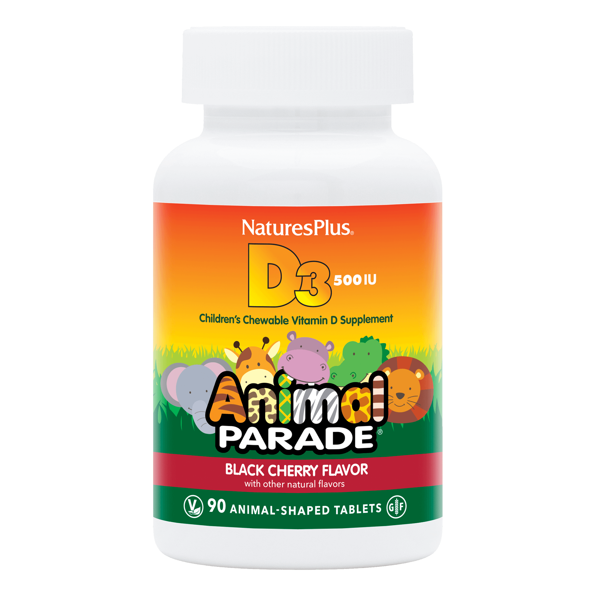 Animal Parade® D3 500 IU Children’s Chewables - 90 Count