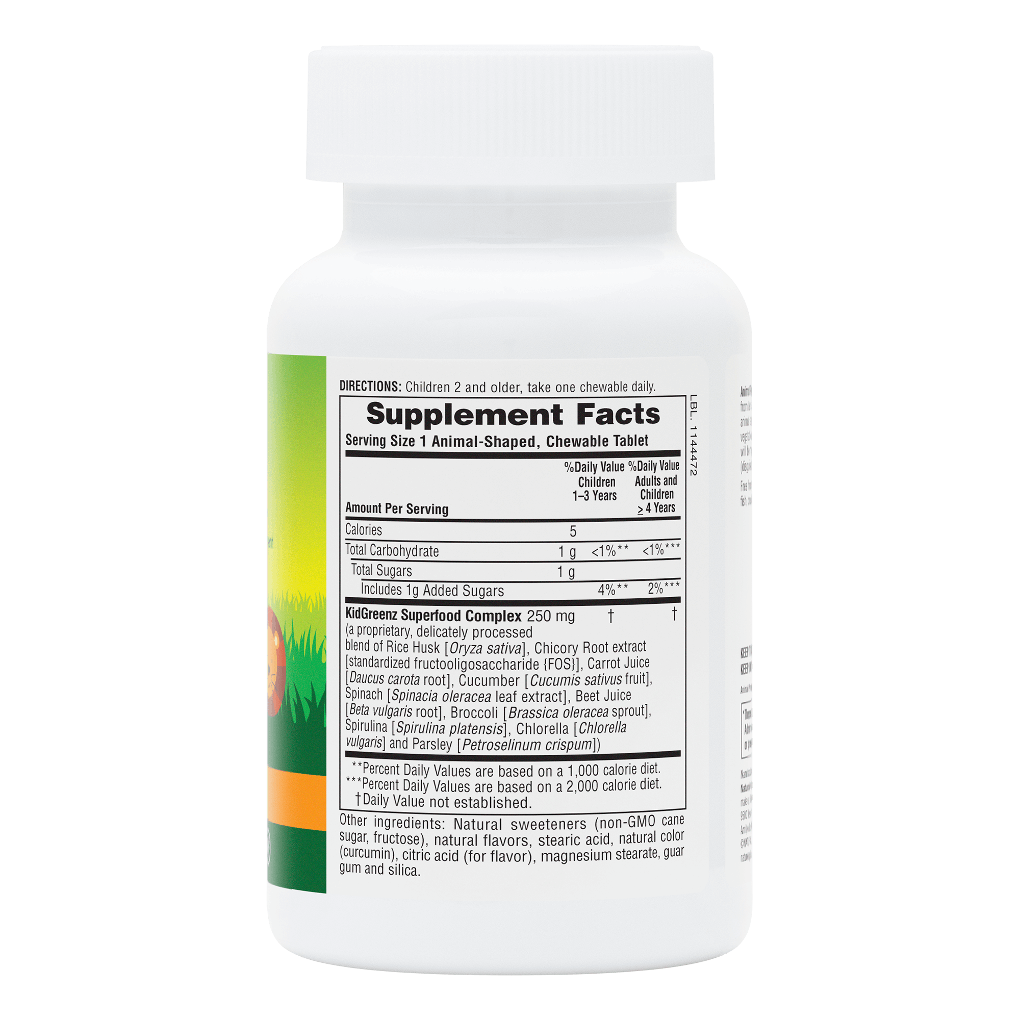 Animal Parade® KidGreenz® Children’s Chewables - 90 Count