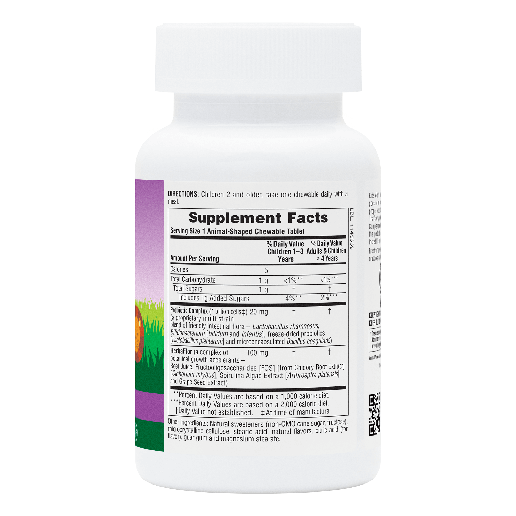 Animal Parade® AcidophiKidz® Childrens Chewables - 90 Count