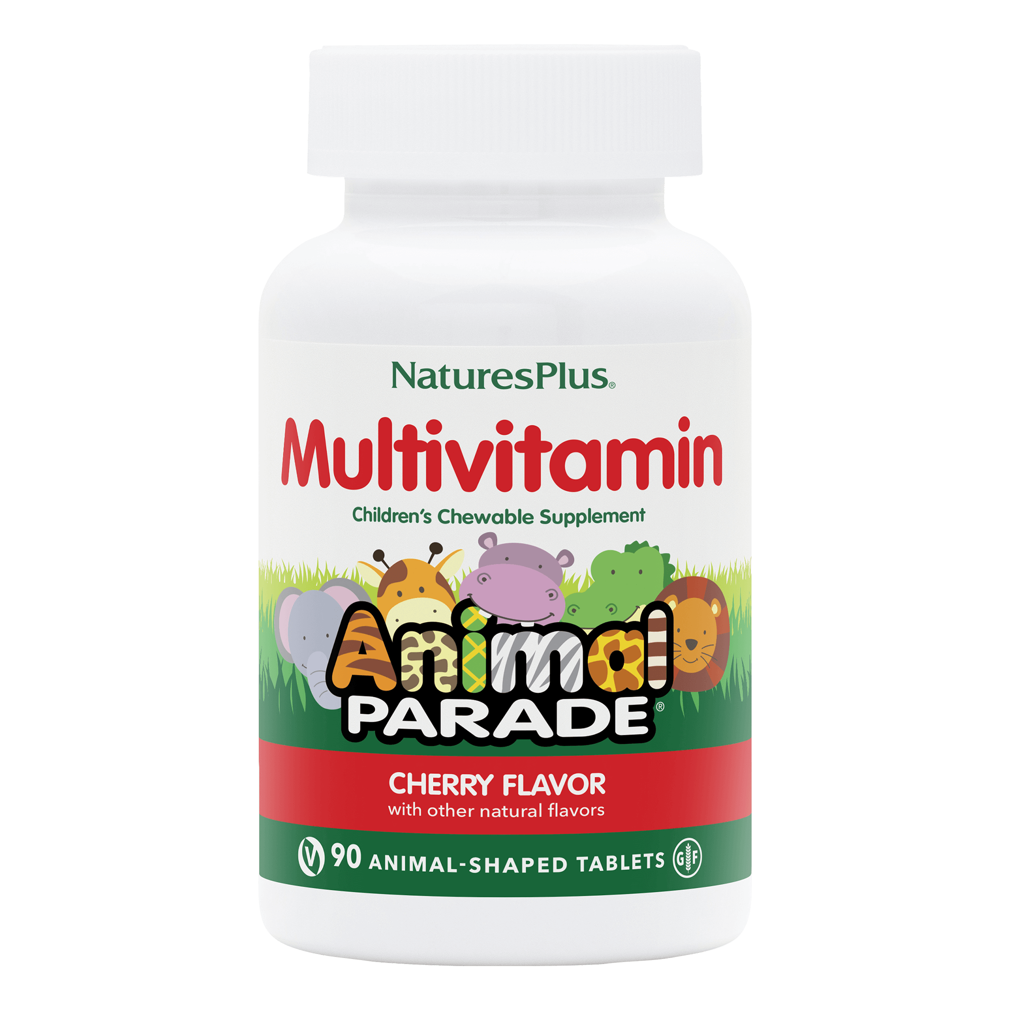 Animal Parade® Multivitamin Children’s Chewables - Cherry - 90 Count